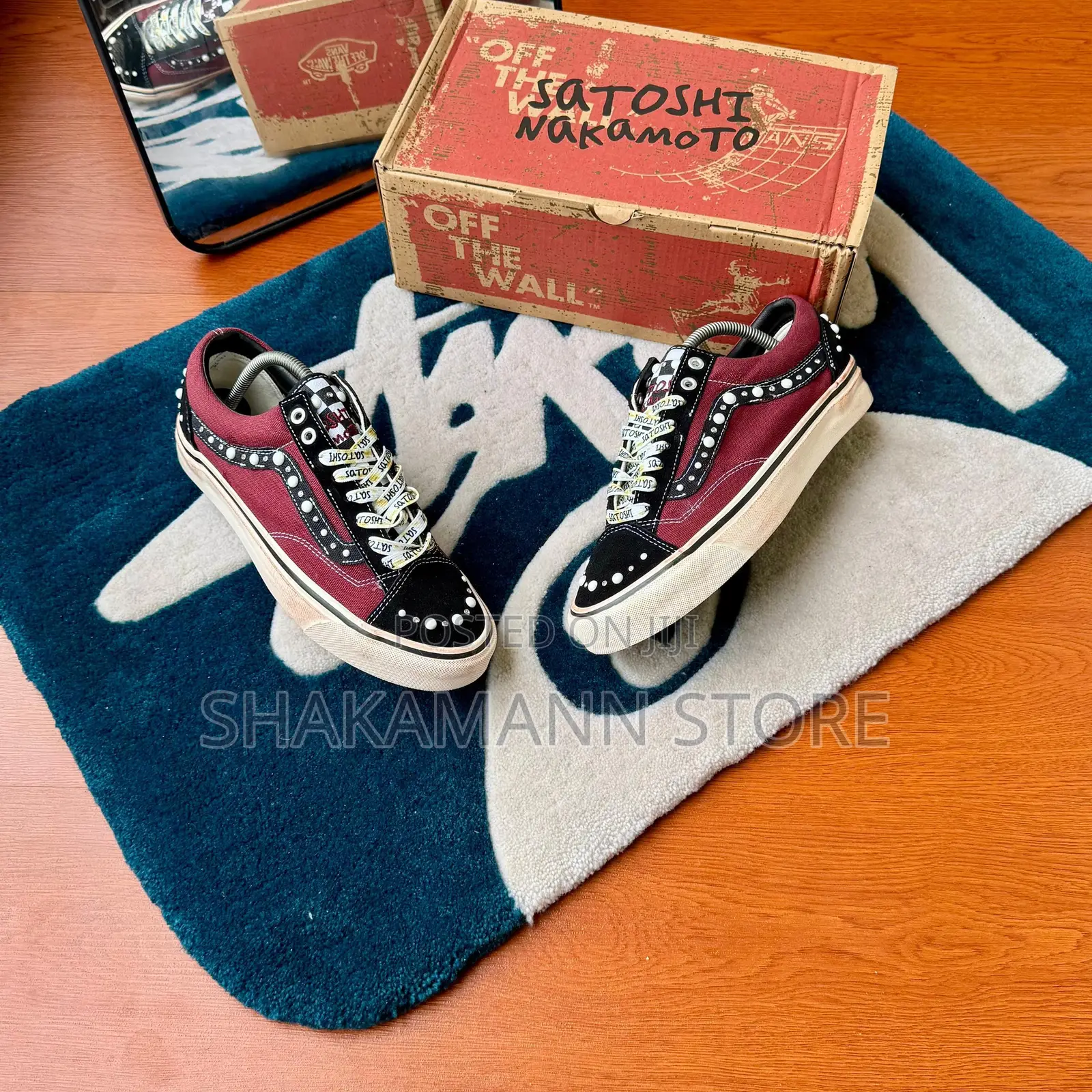 High Qualitysatoshi X Old Skool Vans Friends and Family “Port Royale”