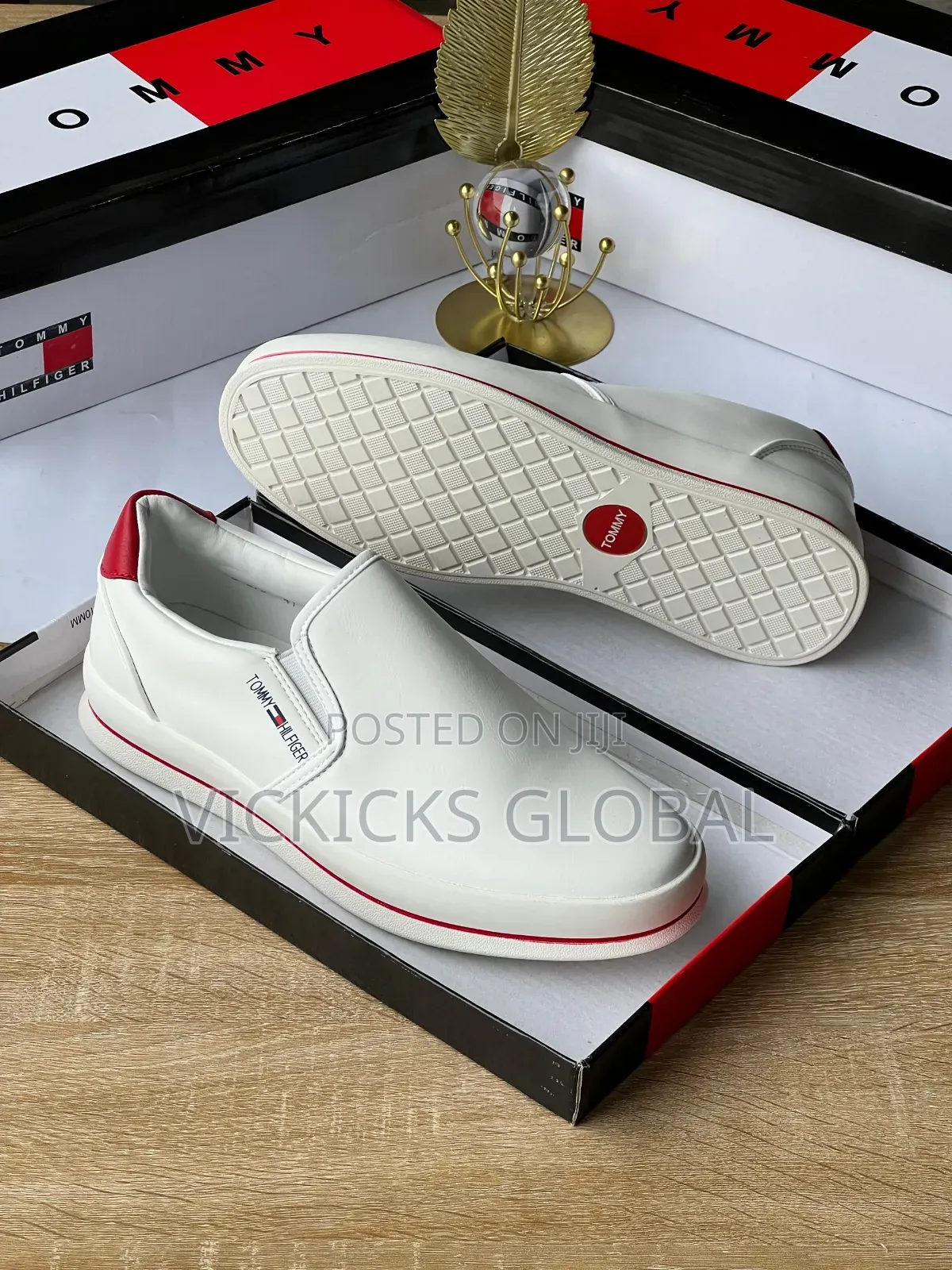 Tommy Hilfiger White Luxury Shoes