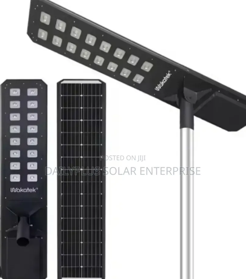 Wakatek 120watts All In One Solar Street Light