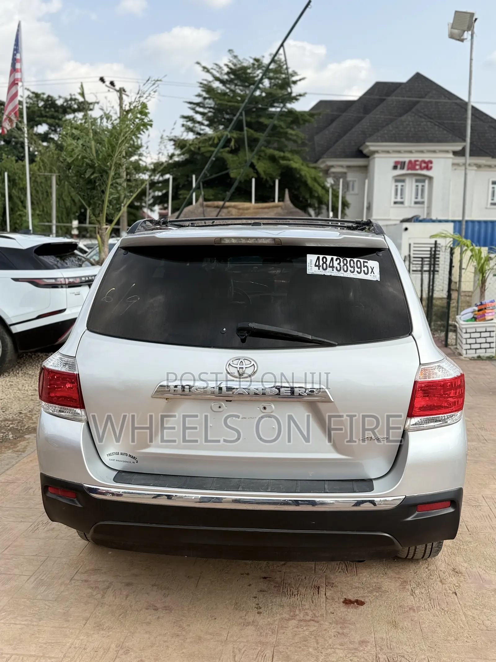 Toyota Highlander Limited 2011 Silver