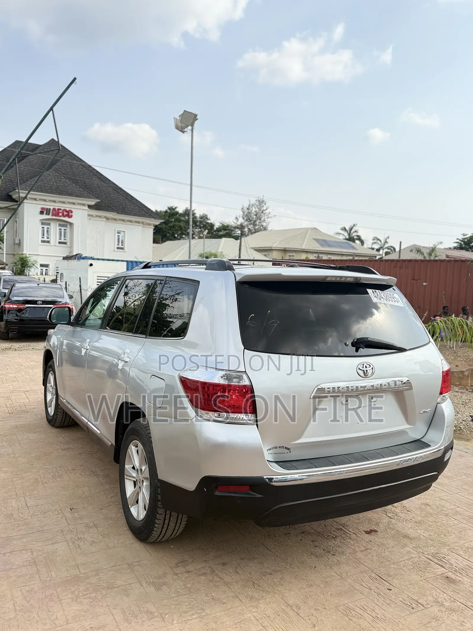 Toyota Highlander Limited 2011 Silver