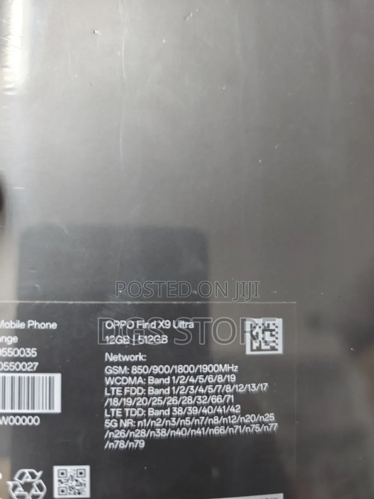 New Oppo Find X9 Ultra 512 GB