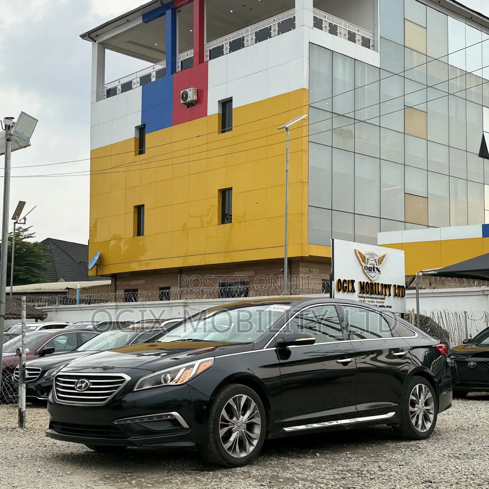 Hyundai Sonata Sport 2.0T 4dr Sedan (2.0L 4cyl Turbo 6A) 2015 Black