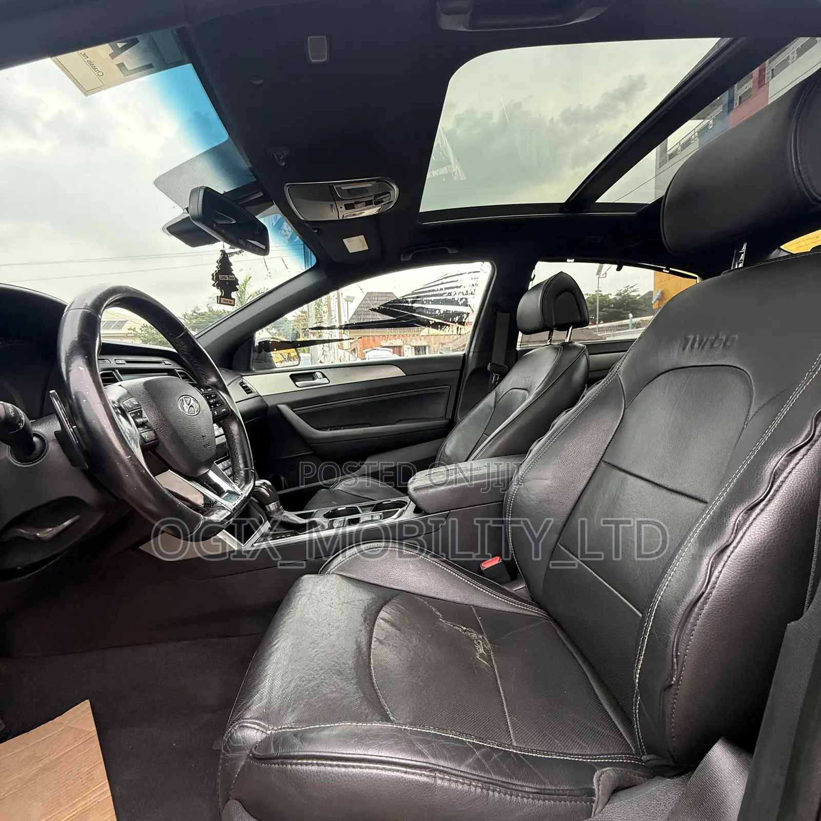 Hyundai Sonata Sport 2.0T 4dr Sedan (2.0L 4cyl Turbo 6A) 2015 Black