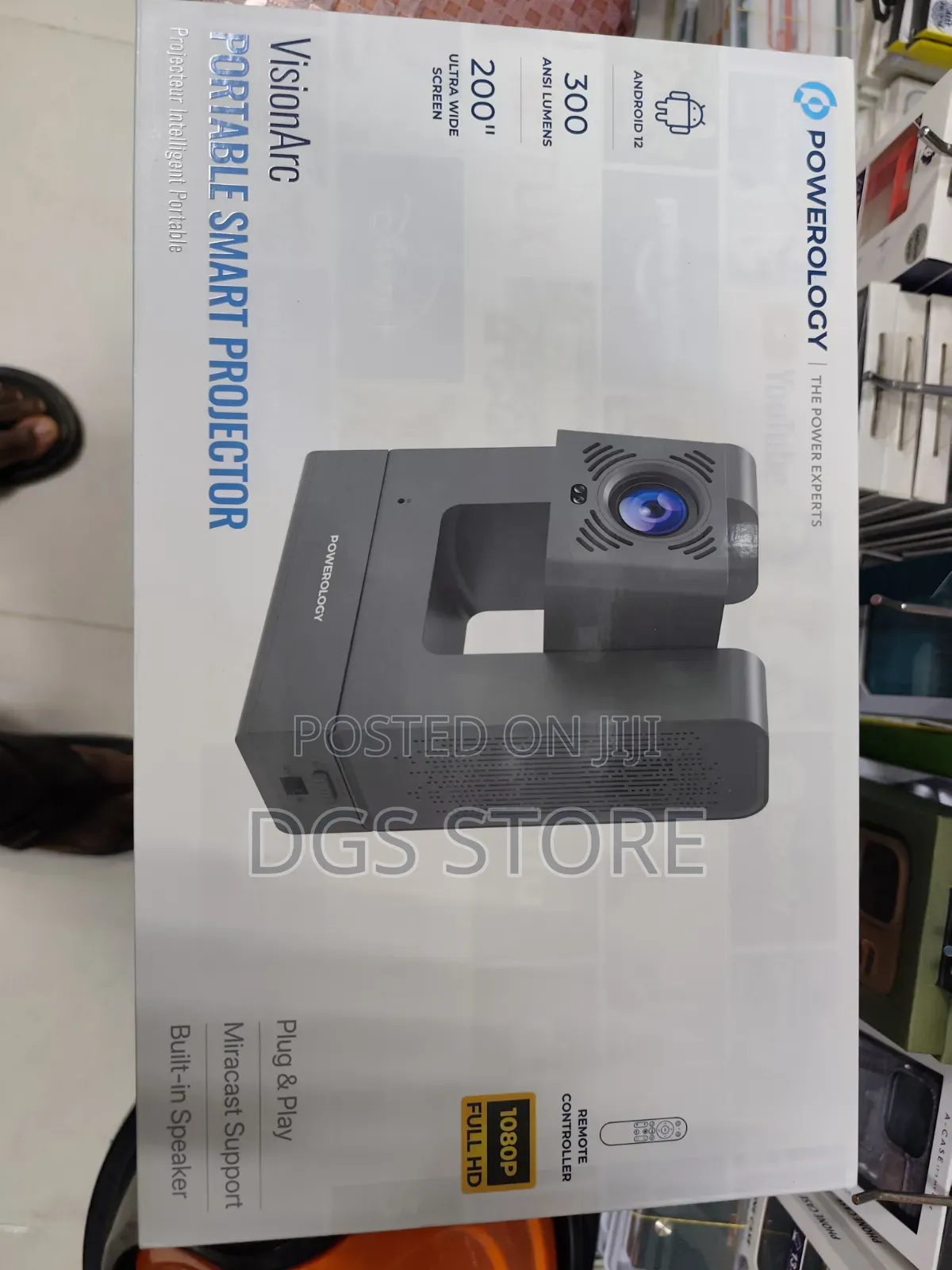 Powerology Visionarc Portable Smart Projector