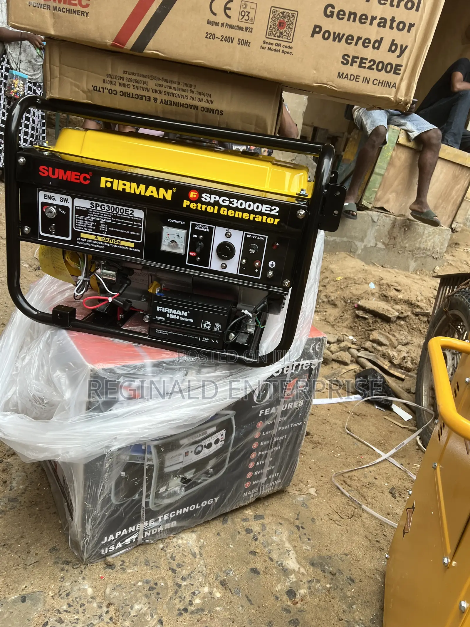 Original Firman Petrol Generator SPG 3000e2 4.5kva