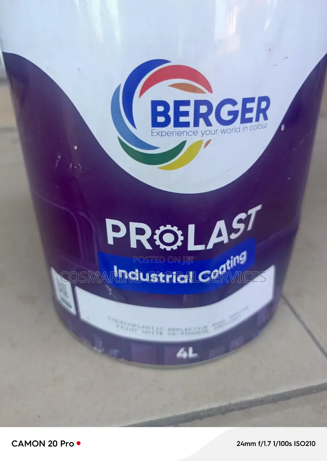 Berger Reflective Road Marking Paint