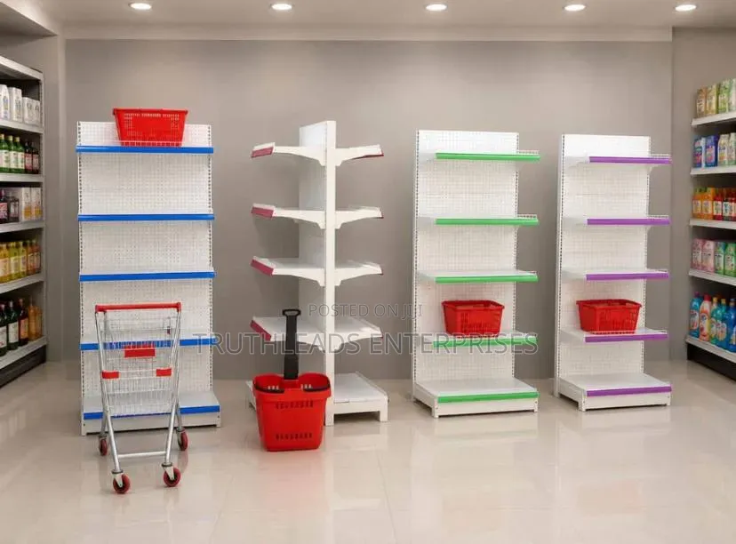 Heavy Duty Imported Supermarket and Pharmacy Shelving Display System