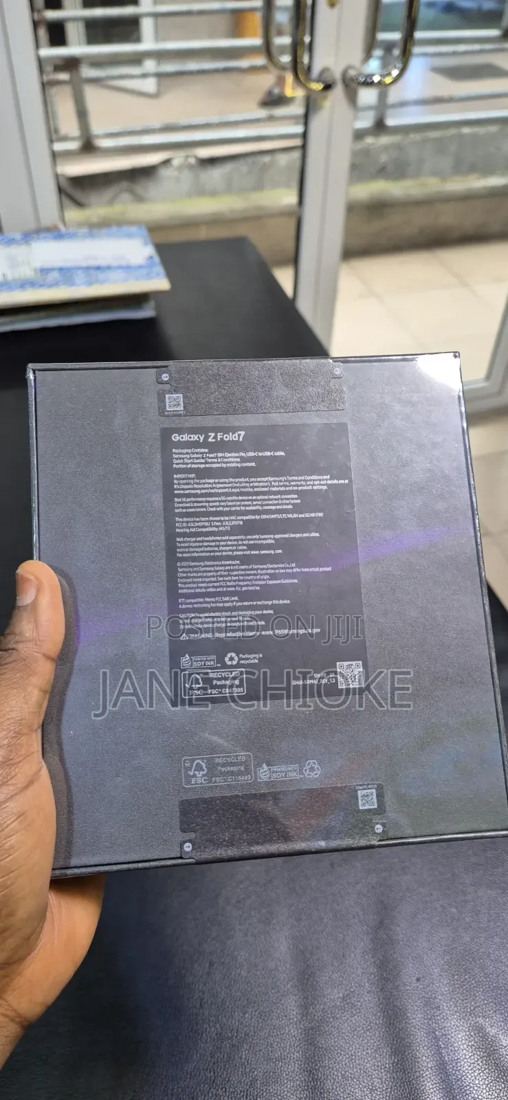 New Samsung Galaxy Z Fold7 256 GB Blue