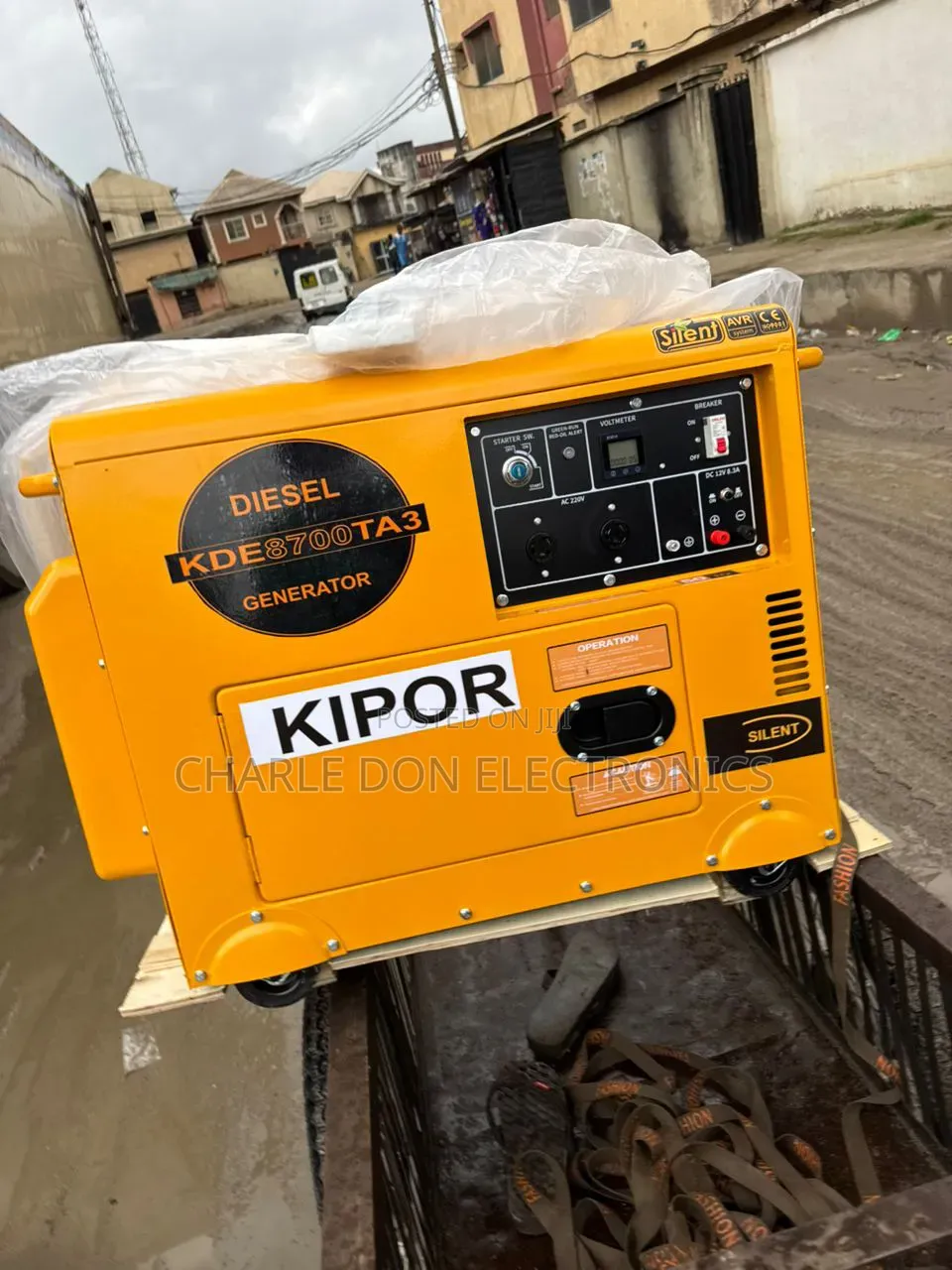 Kipor 10kva Soundproof Diesel Generator – Built for Long-Lasting Perf
