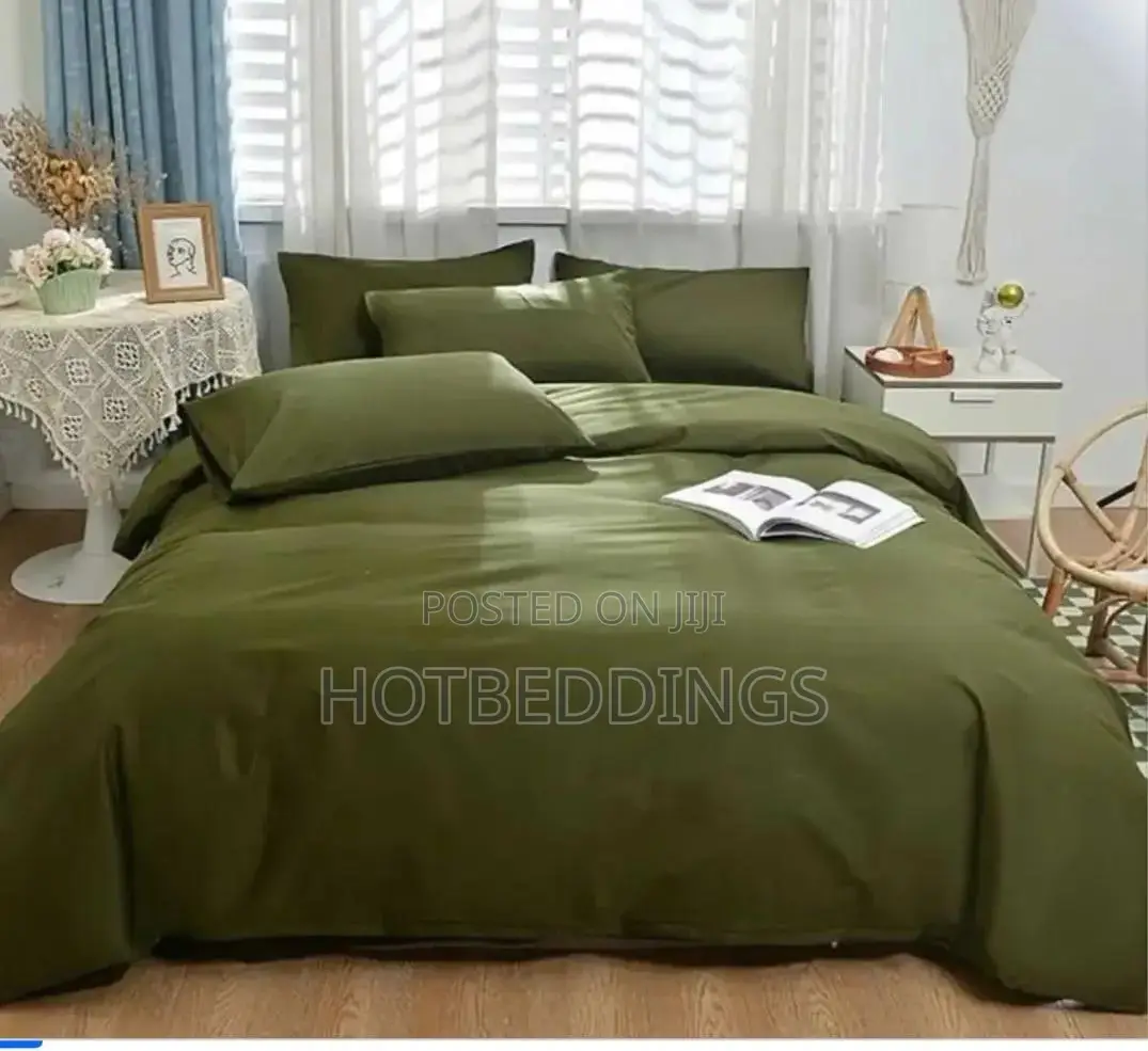 Duvet, Bedsheet With 4 Pillow Covers
