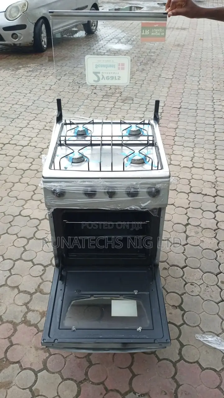 Scanfrost 50x50 Standing Gas Cooker With Oven Neat Uk Used