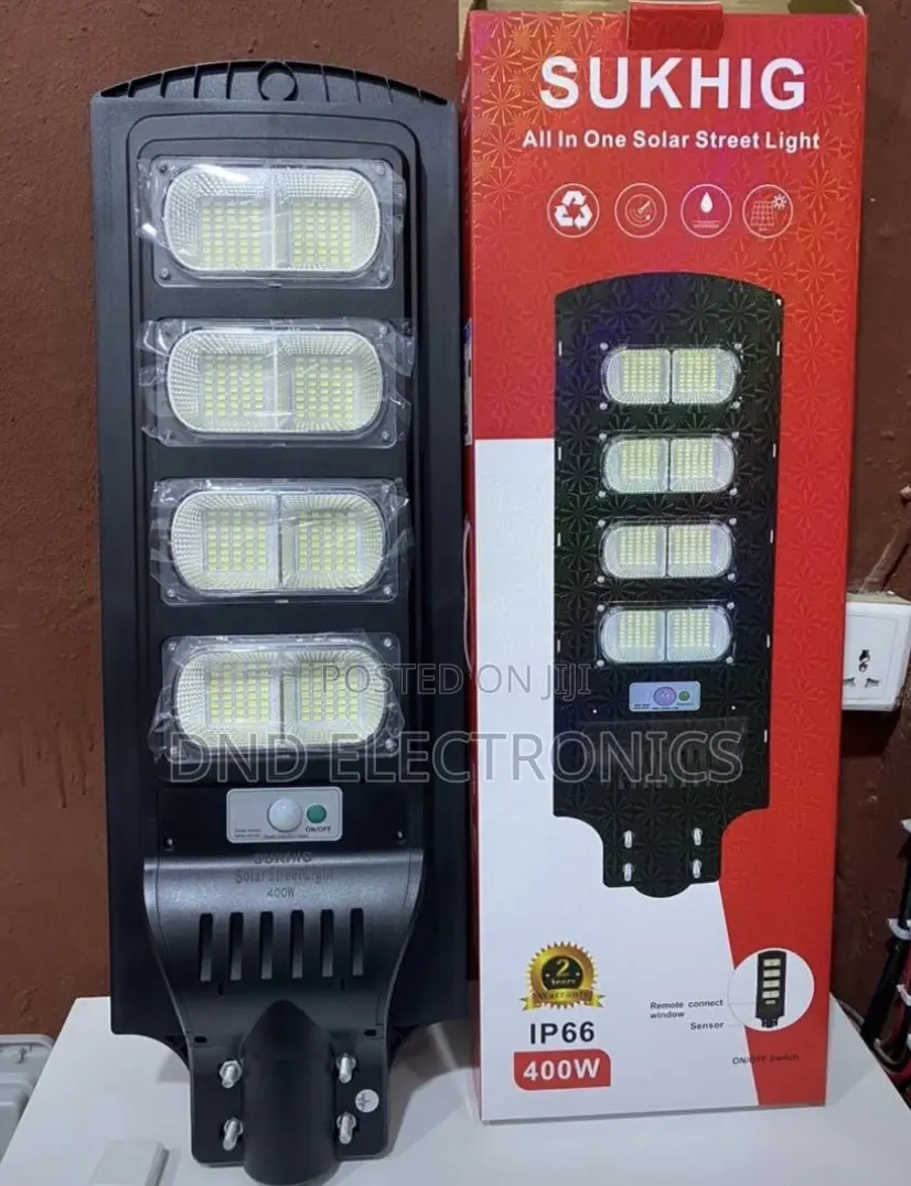 Sukhig 400w All-in-One Solar Street Light