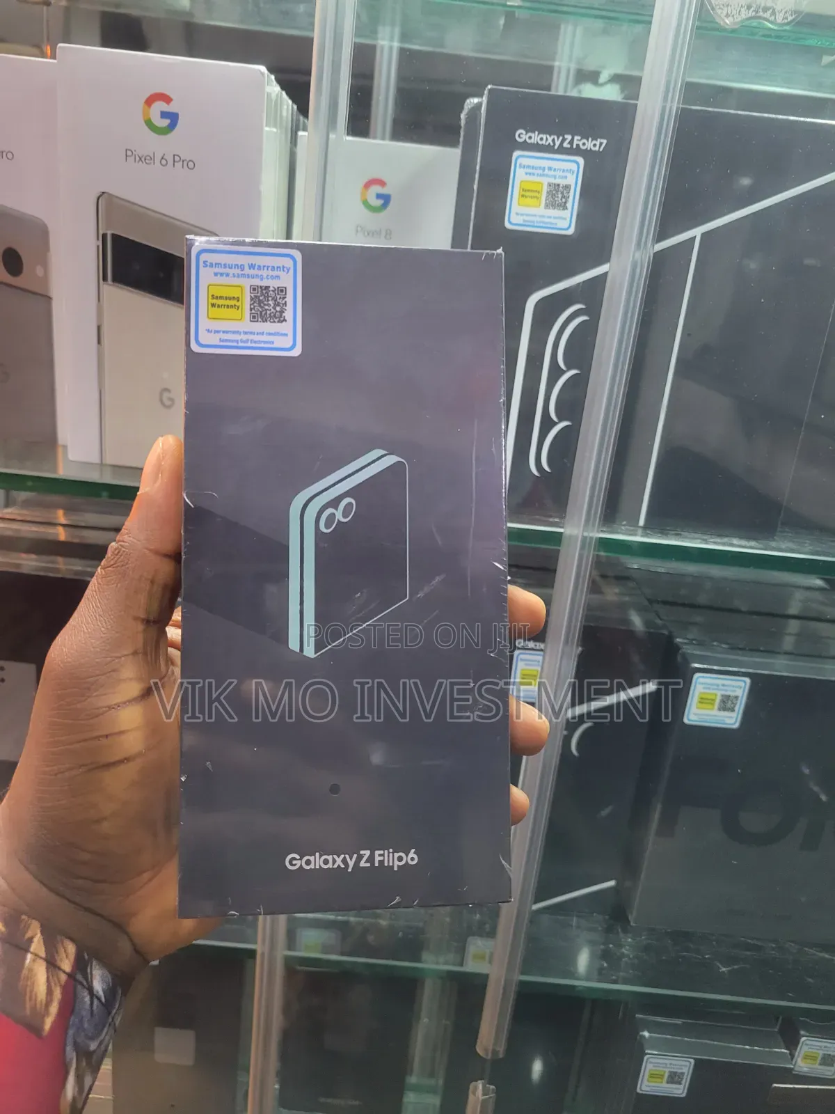 New Samsung Galaxy Z Flip6 512 GB Green