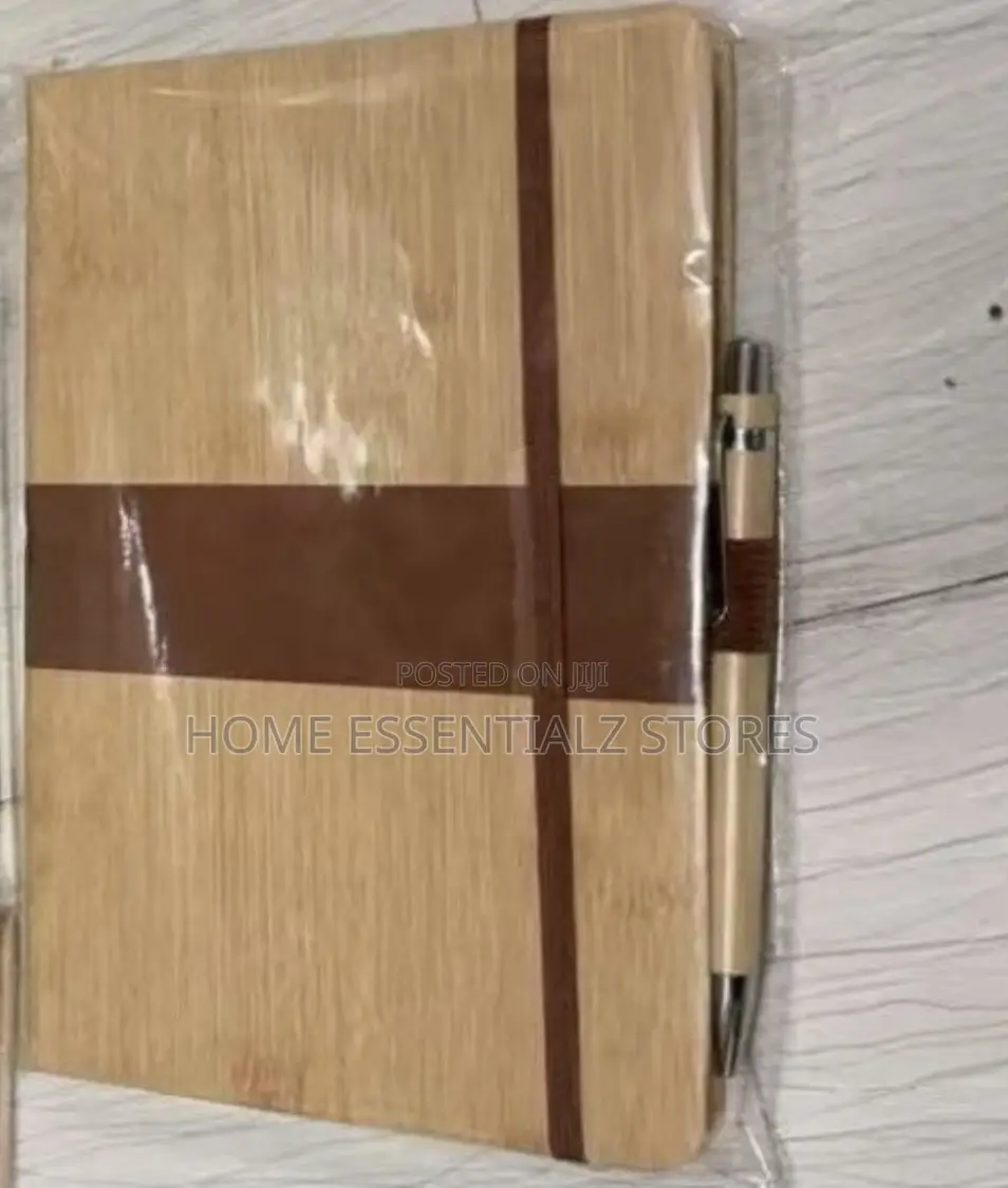 Eco Bamboo Notebook And Pen Set Gift Items - 2-in-1 Corporate Gift Set