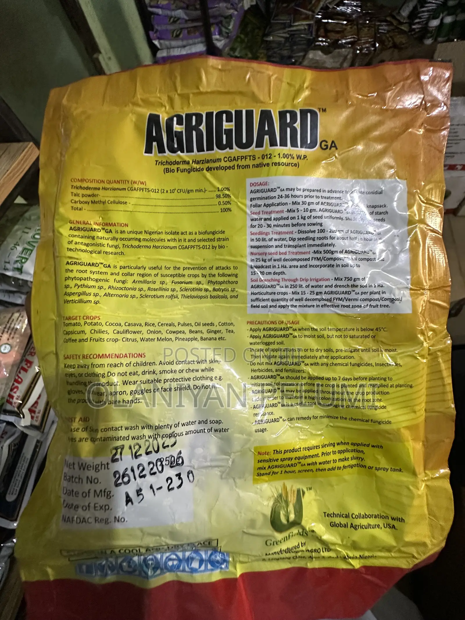 Agriguard Bio Fungicide