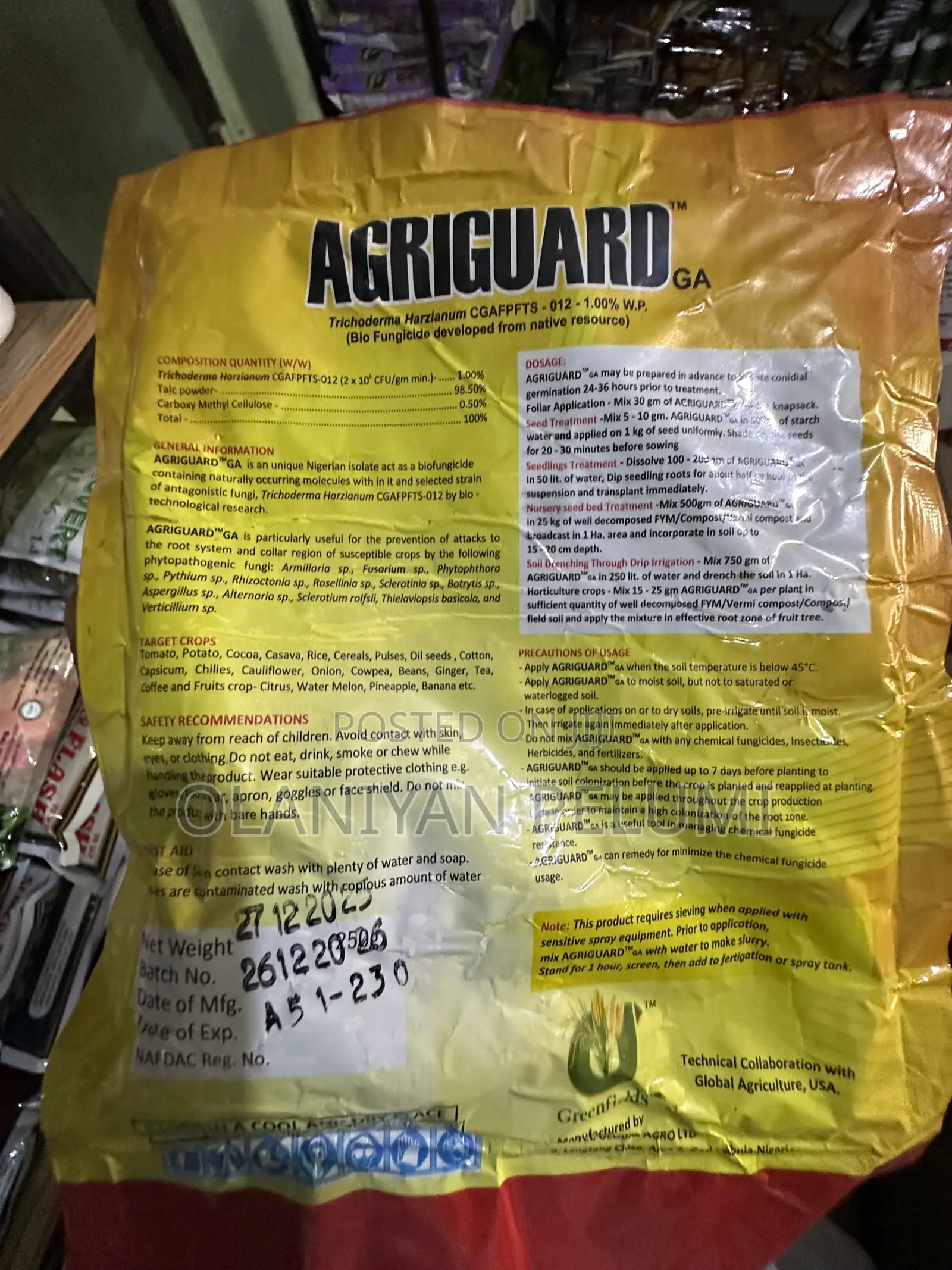 Agriguard Bio Fungicide