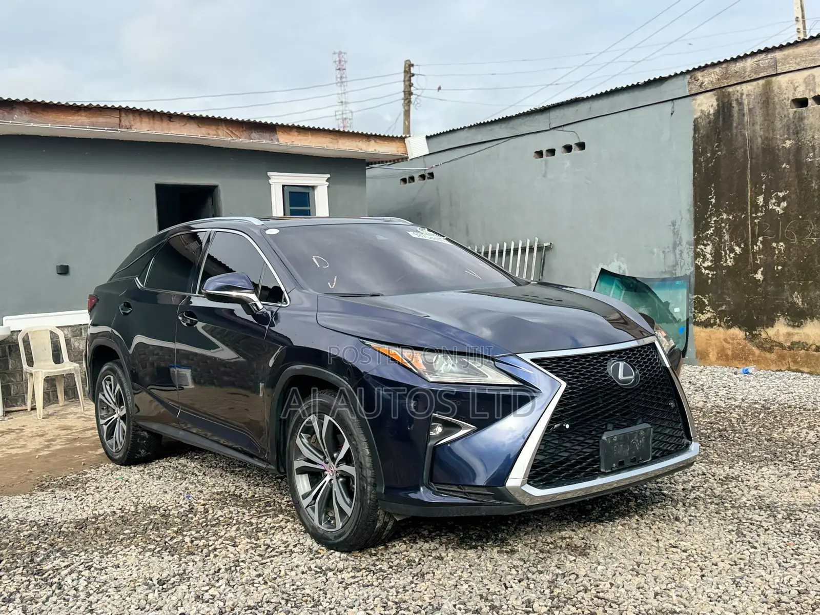 Lexus RX 2018 Blue