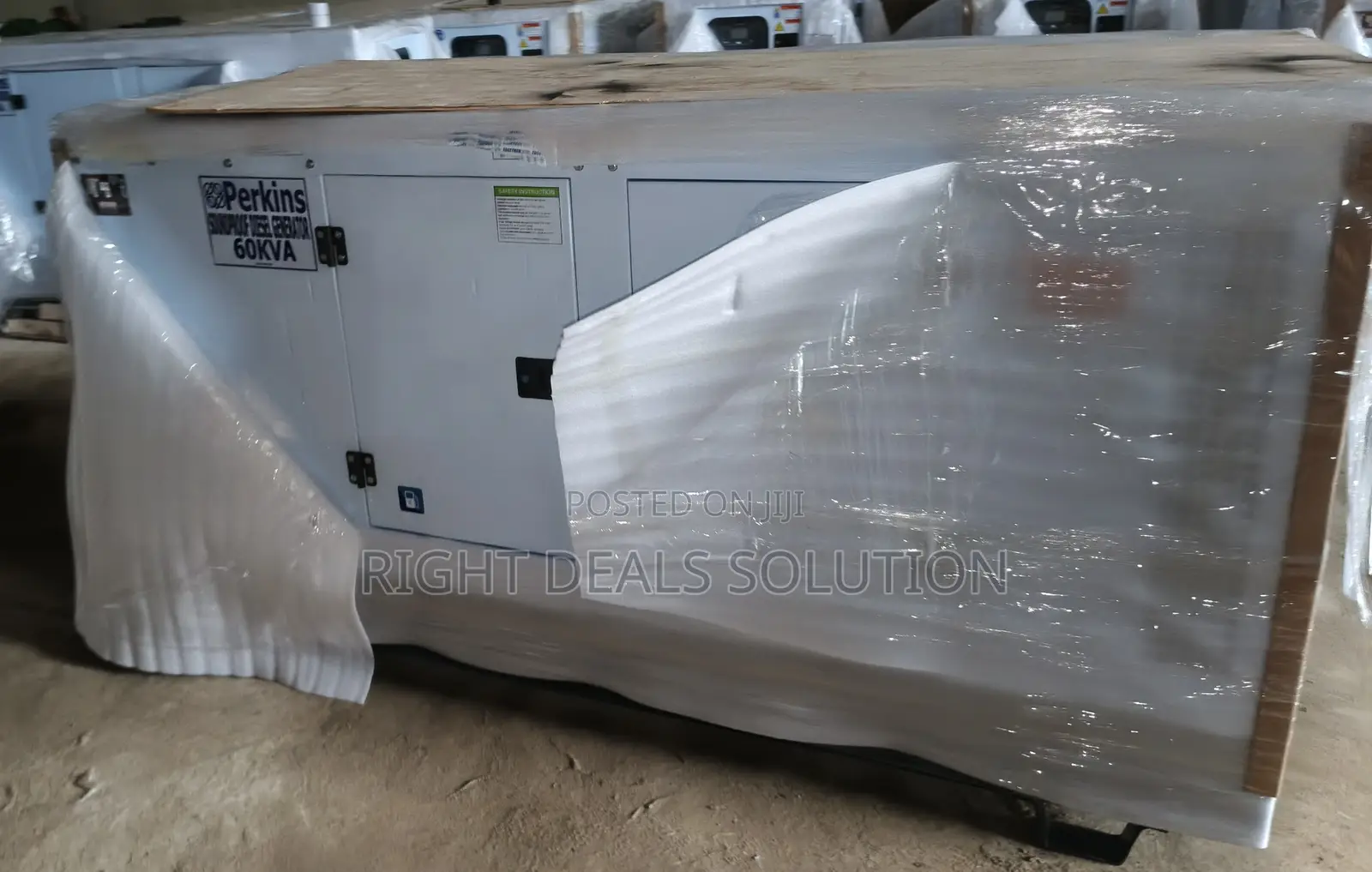 Perkins 60kva Low Noise Generator for Factories and Warehouses