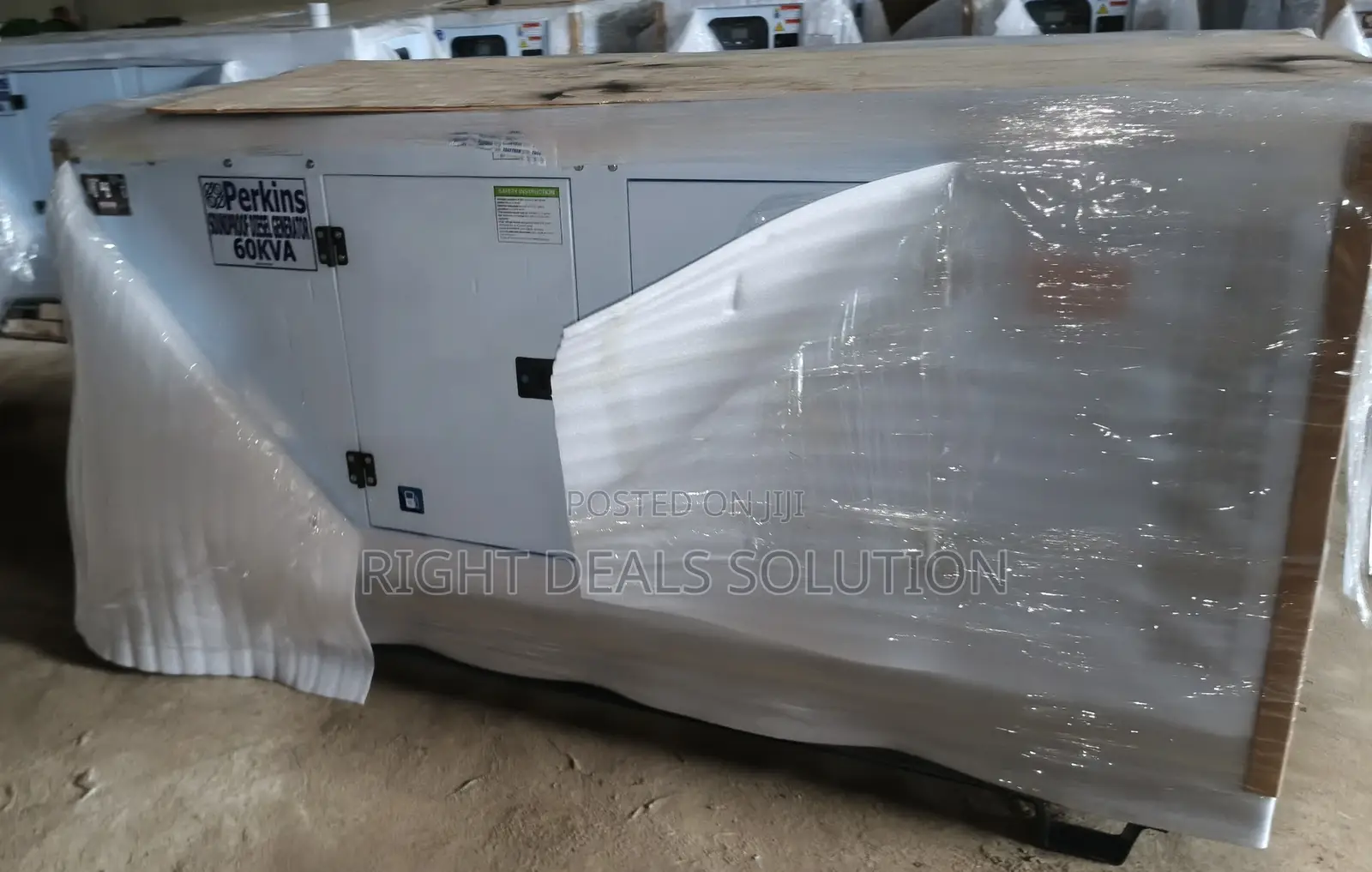 Perkins 60kva Low Noise Generator for Factories and Warehouses
