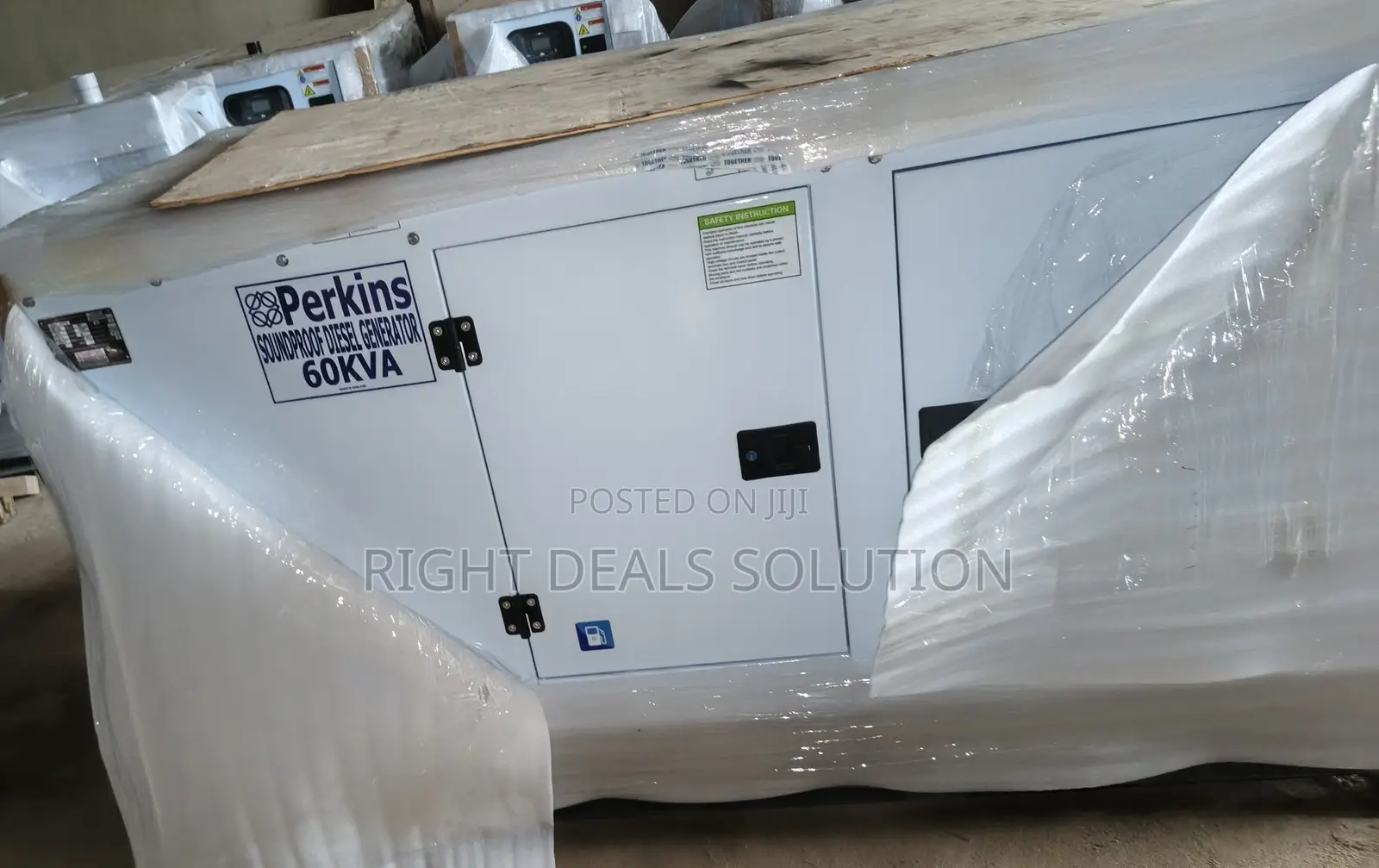 Perkins 60kva Low Noise Generator for Factories and Warehouses