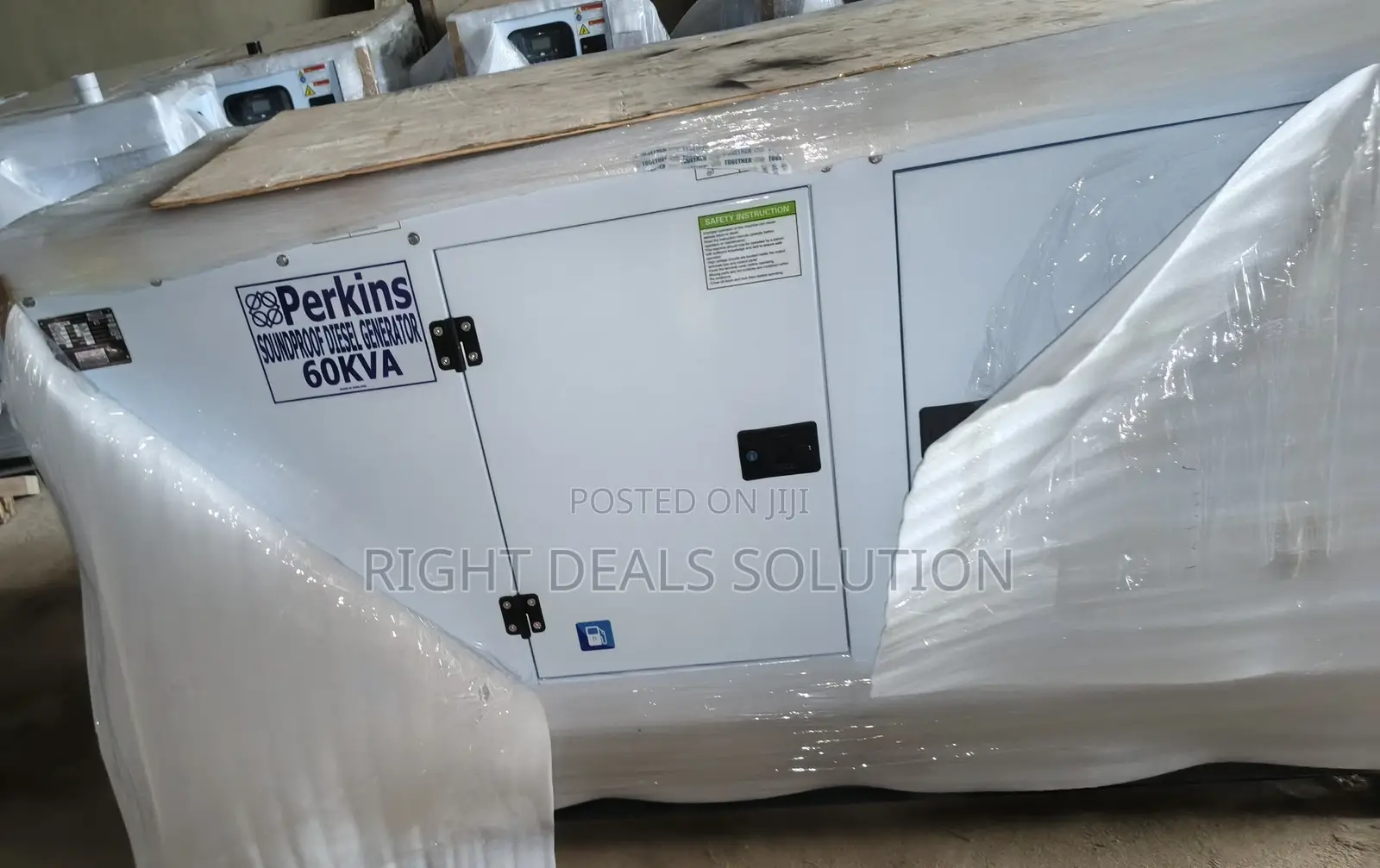 Perkins 60kva Low Noise Generator for Factories and Warehouses
