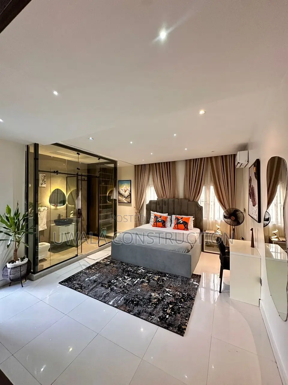 Ultra-Modern 3-Bedroom Smart Short-Let With Lounge Balcony – Wuse 2
