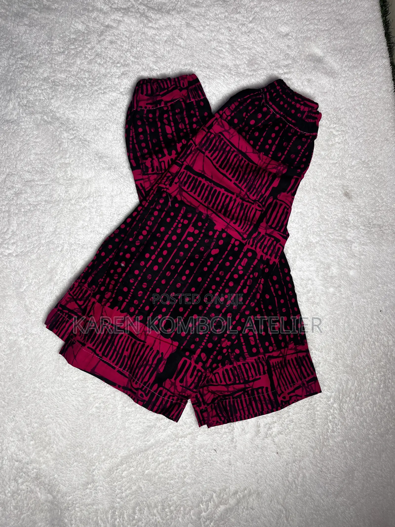 Unisex Ankara Palazzo Trouser