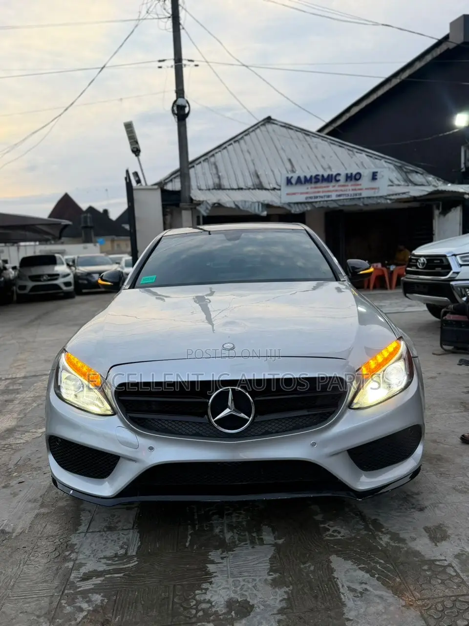Mercedes-Benz C400 4Matic AWD Sedan (3.0L V6 7A) 2015 Silver