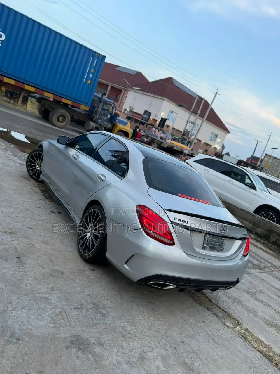 Mercedes-Benz C400 4Matic AWD Sedan (3.0L V6 7A) 2015 Silver