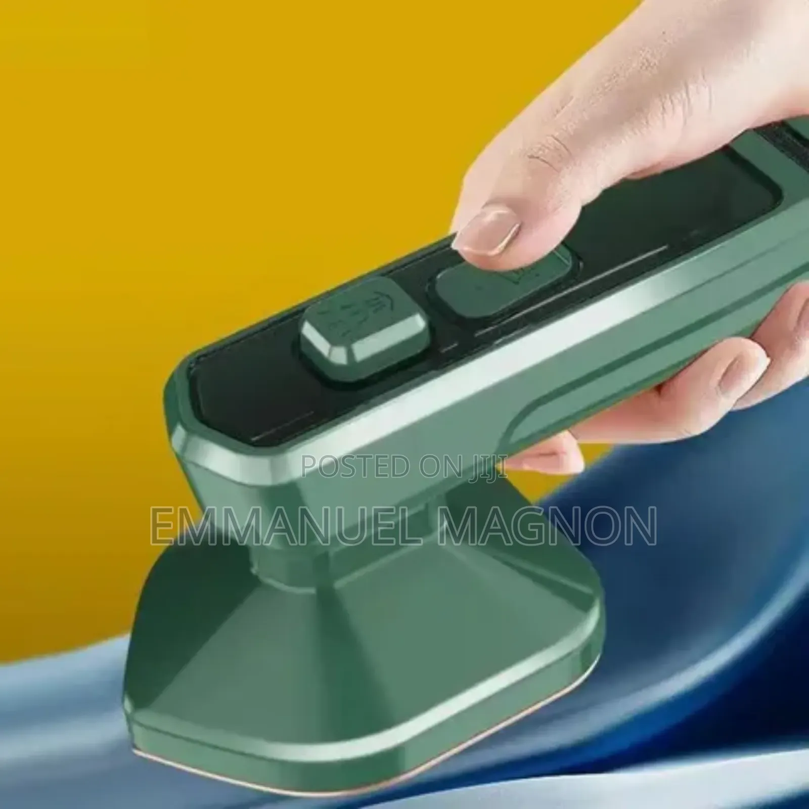 Portable Mini Steam Iron | 2-in-1 Dry Steam Foldable Travel Iron