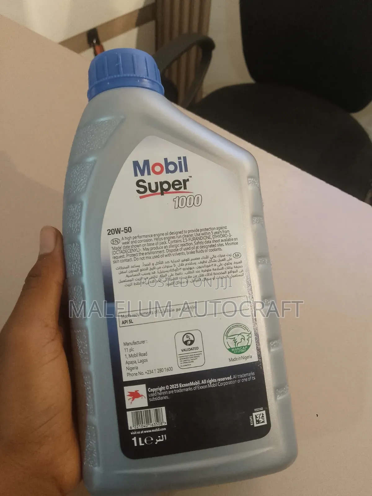 Mobile Super 1000 XHP 20w-50