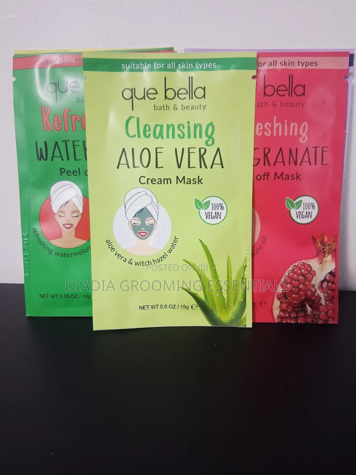 Que Bella Beauty Masks