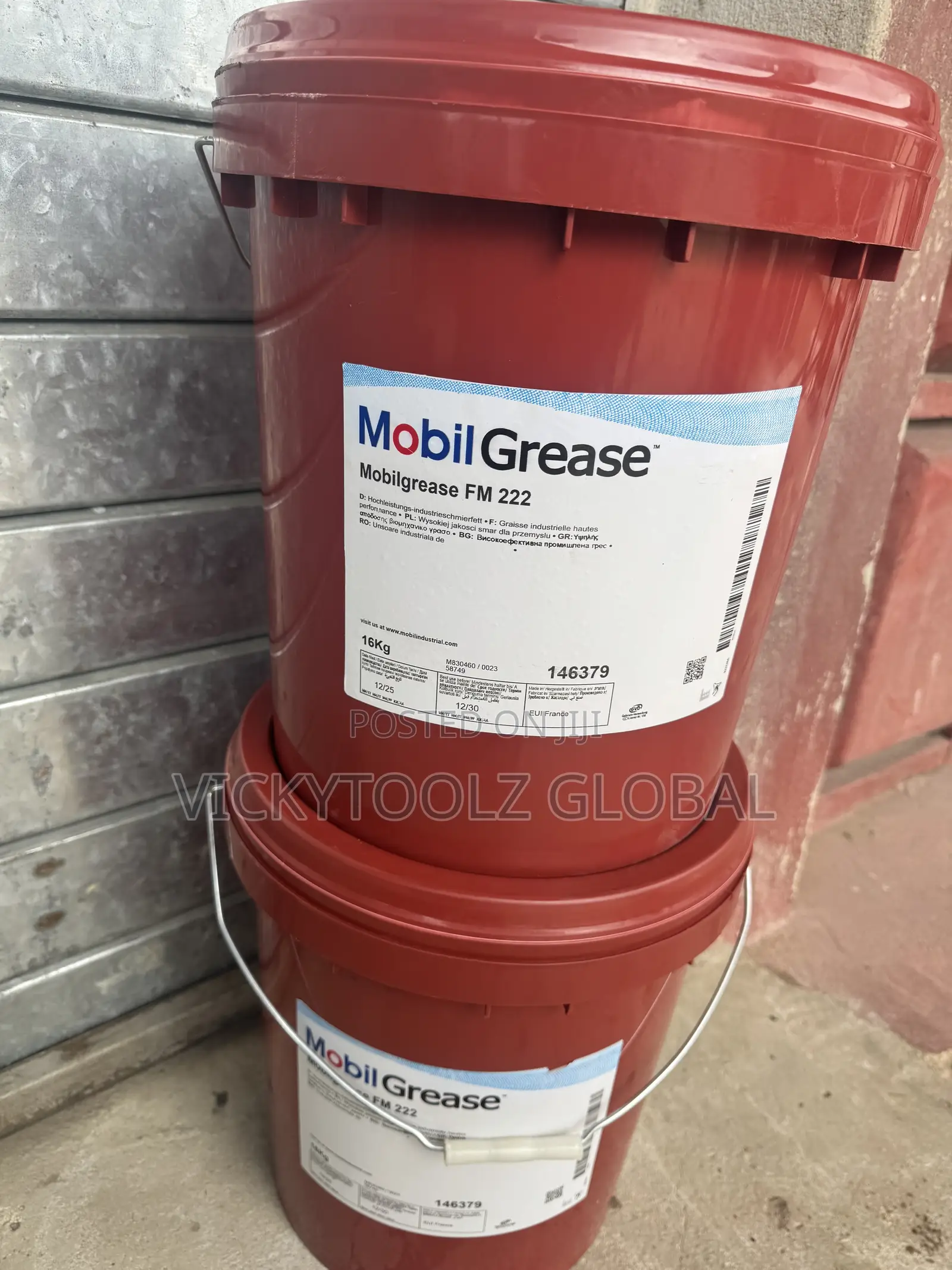 Mobilgrease Mobil Fm 222 Grease NSF H1-Certified Food Grade Grease