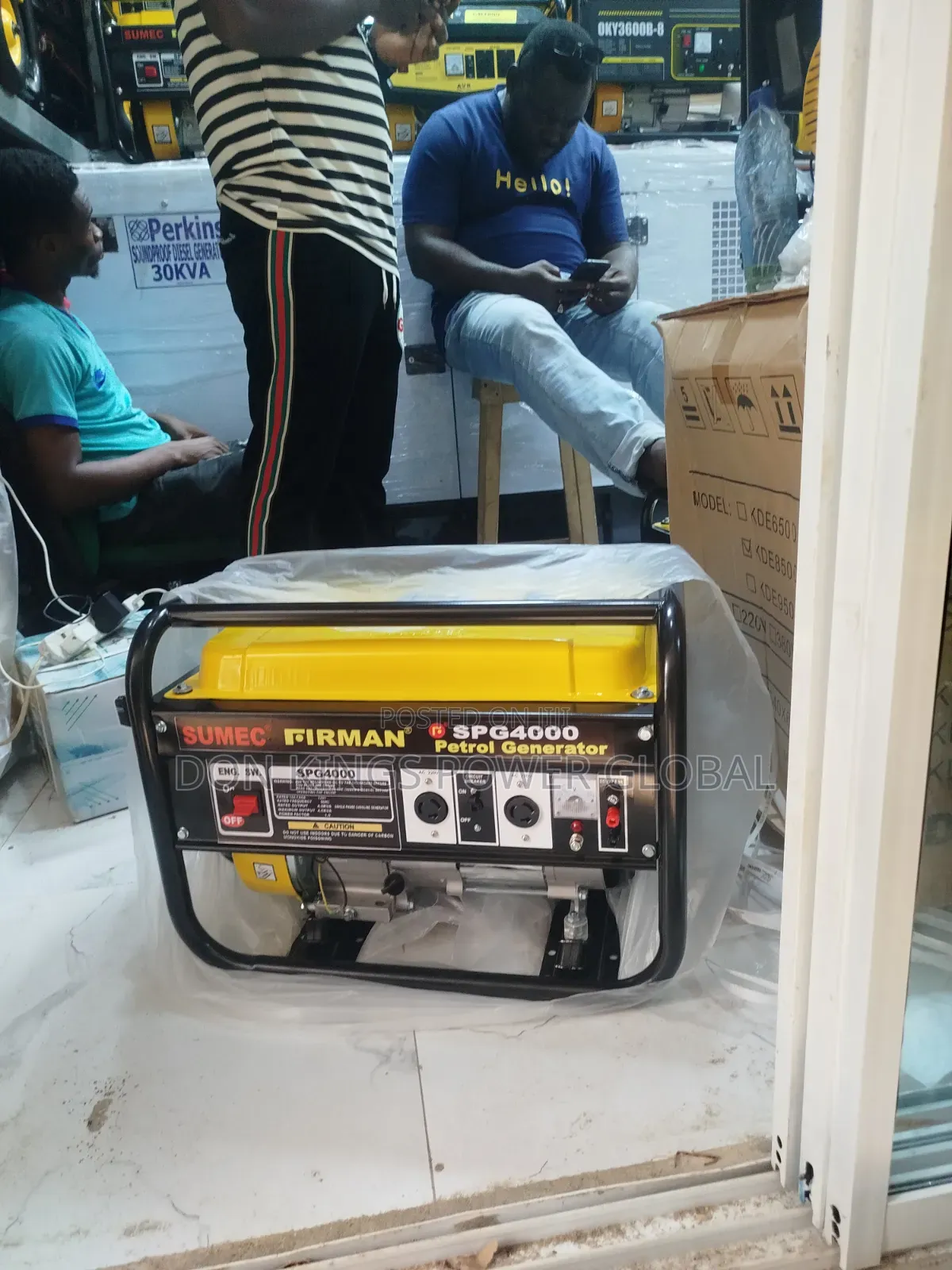Sumec Firman Spg4000 Reliable Power Generator