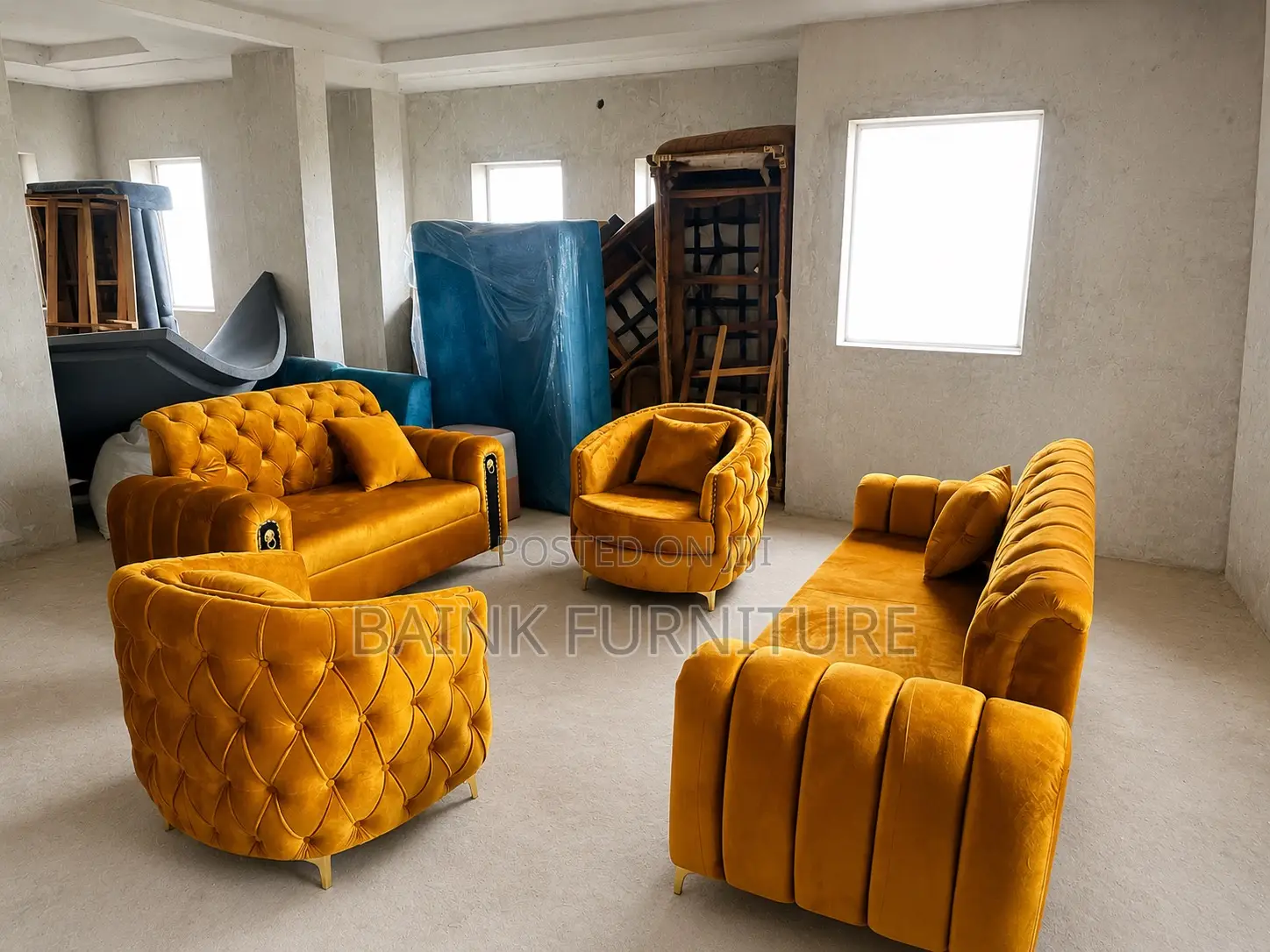 Furniture Sofa Gold