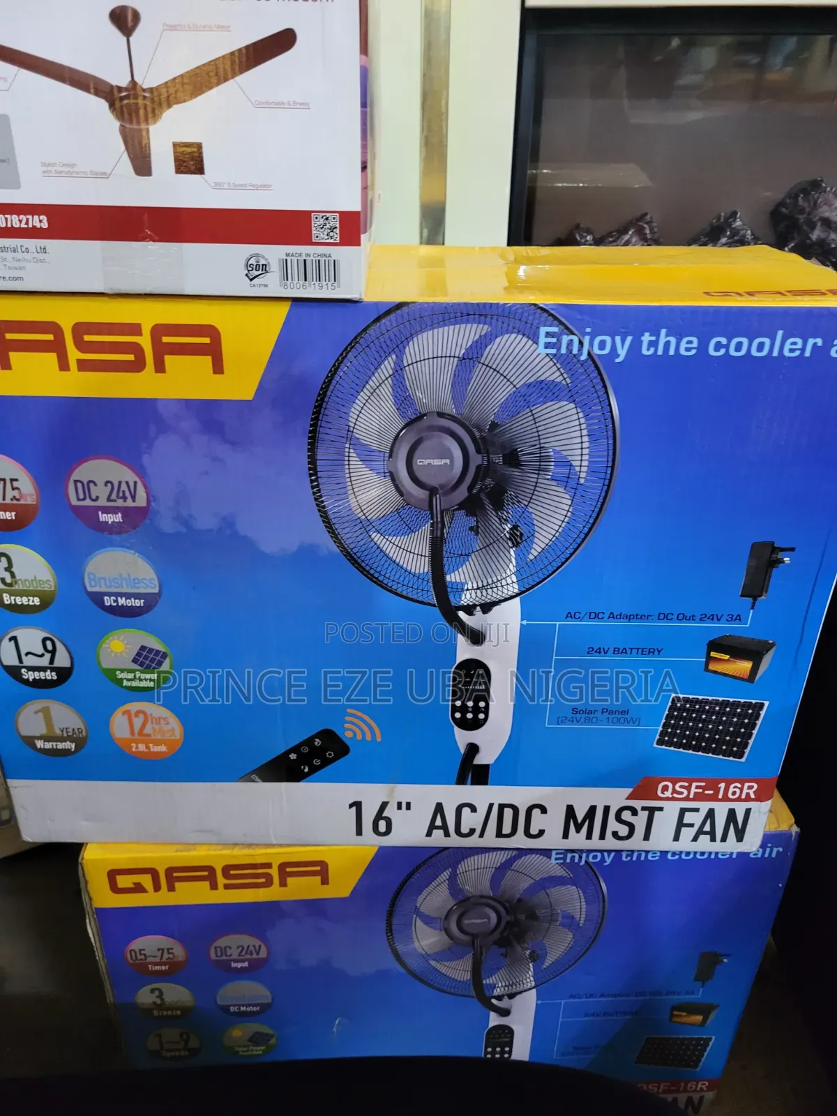 Qasa Mist Fan