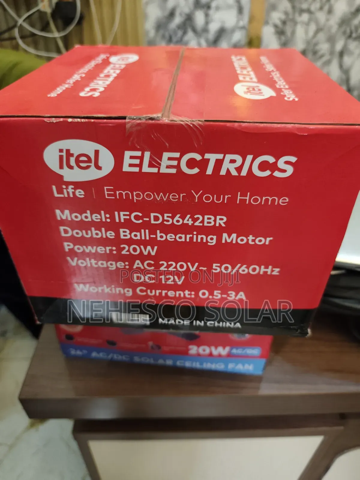 High-Quality Itel Ac/Dc Solar Fan Available Now