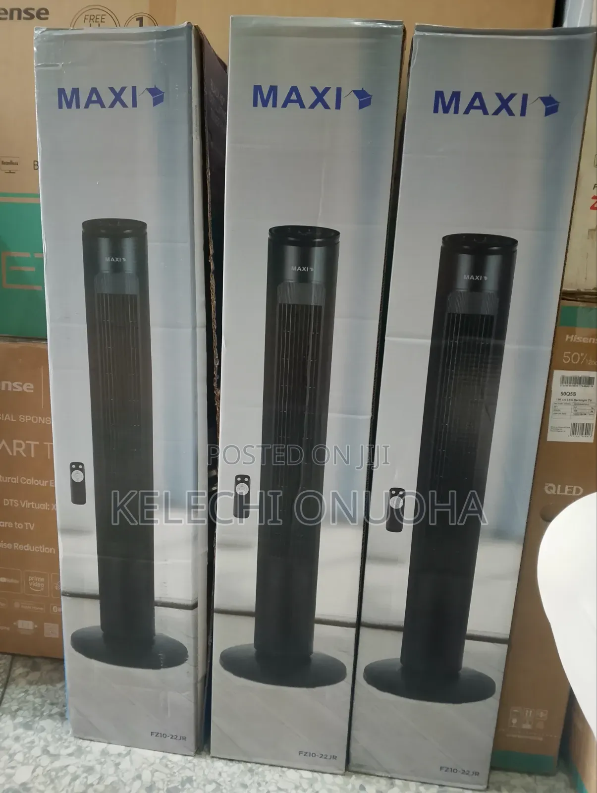 Maxi Tower Fan With Warranty and Low Voltage