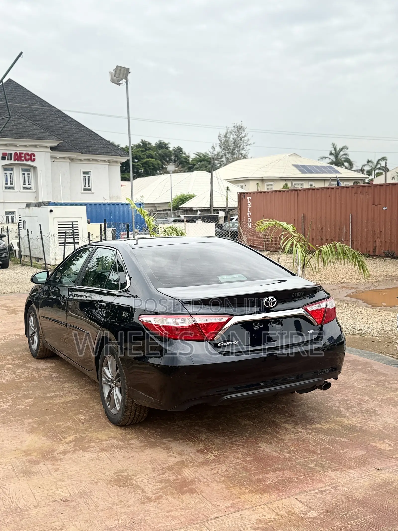 Toyota Camry SE 4dr Sedan (2.5L 4cyl 6A) 2017 Black