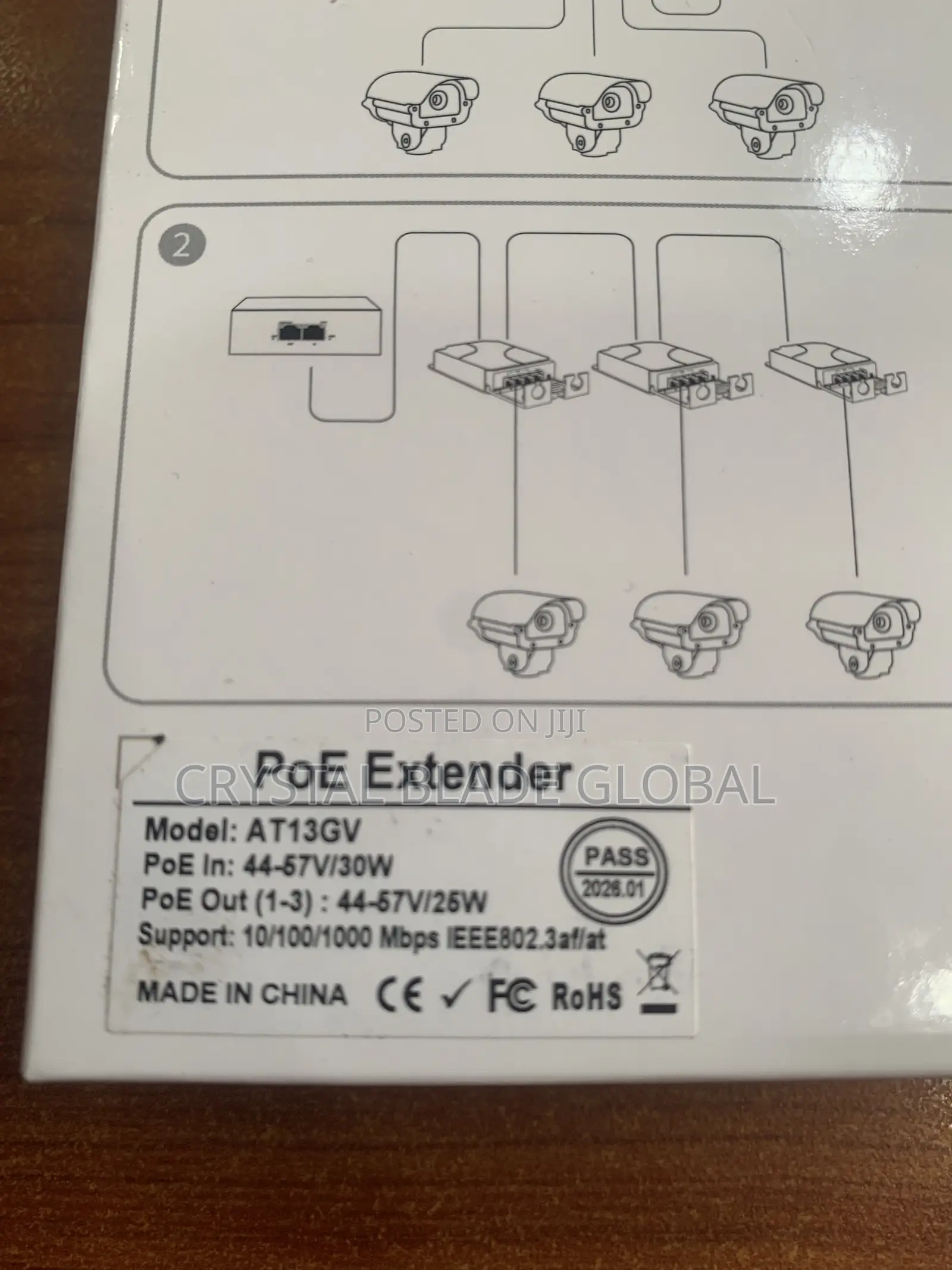 Outdoor Waterproof Poe Extender
