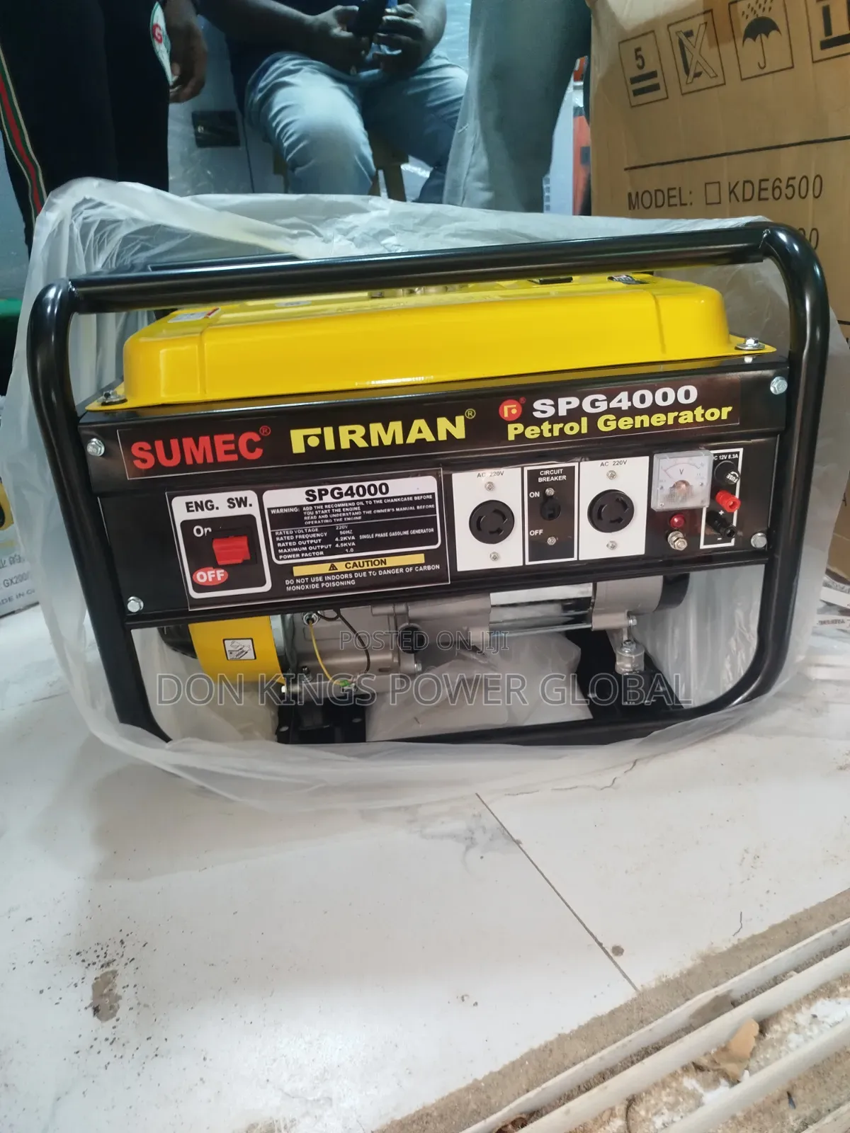 Sumec Firman Spg4000 4.5kva High-Performance Backup Generator