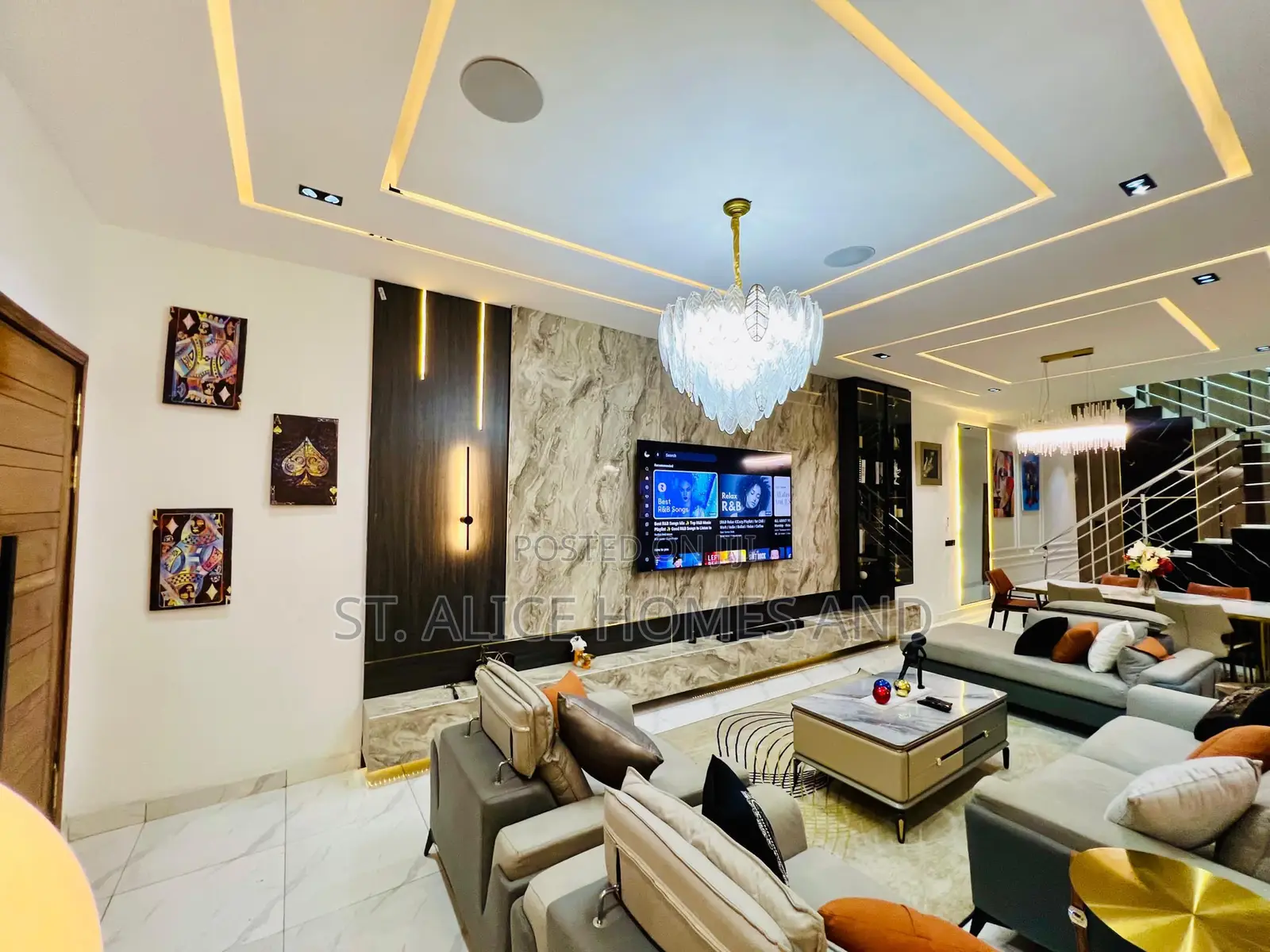 Davdan Luxe 4 Bedroom Terrace Duplex With Snooker And Ps5 In Lekki