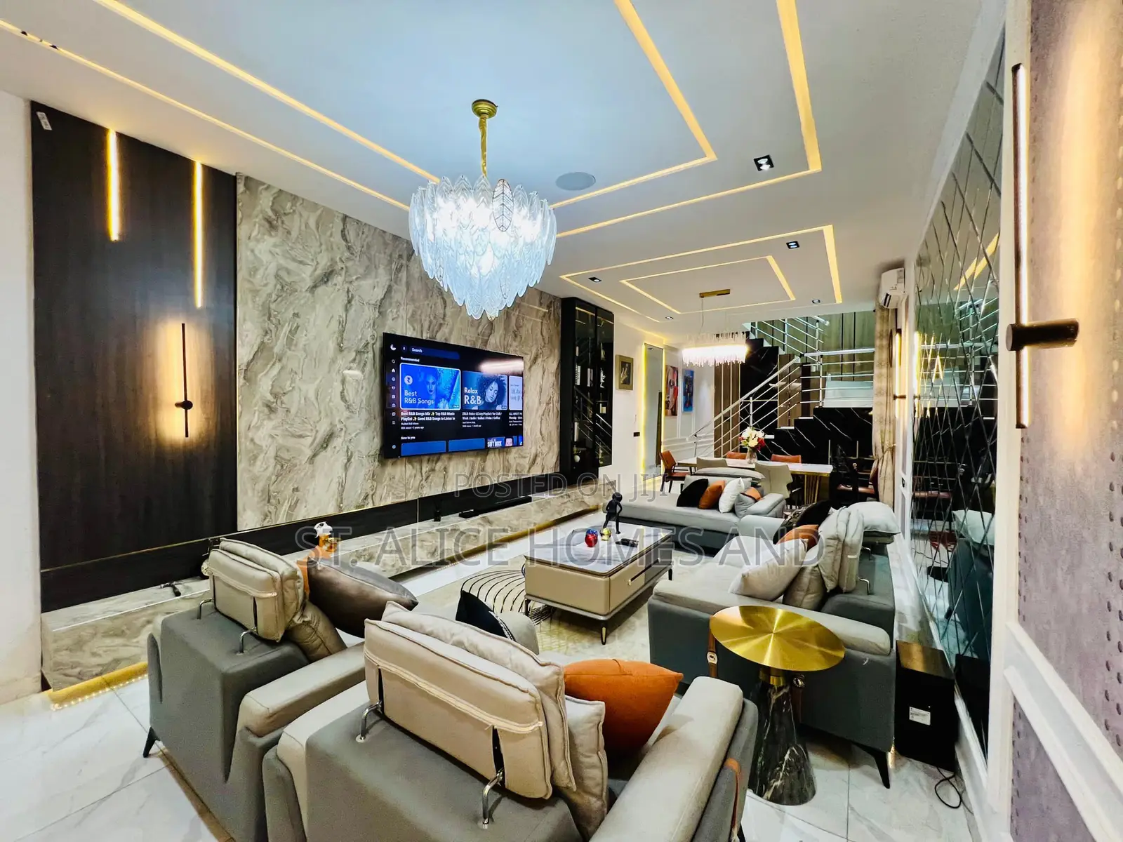 Davdan Luxe 4 Bedroom Terrace Duplex With Snooker And Ps5 In Lekki