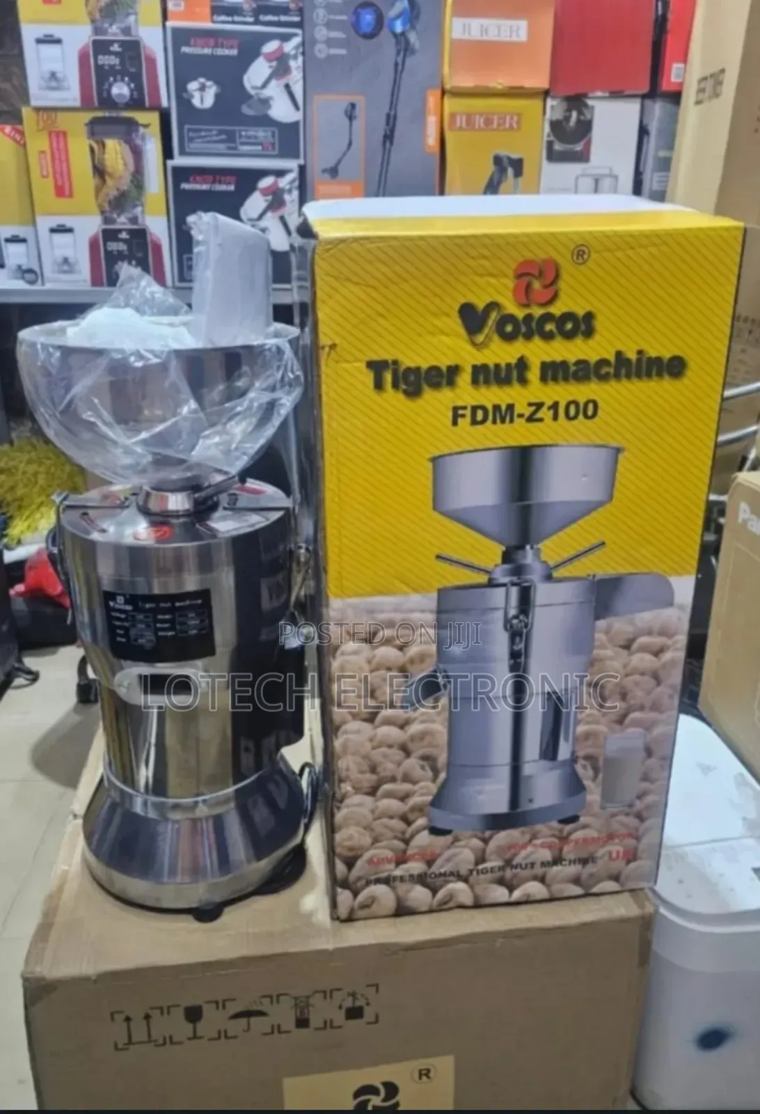 Voscos FDM-Z100 Tiger Nut Extractor–Powerful Commercial Milk Extractor