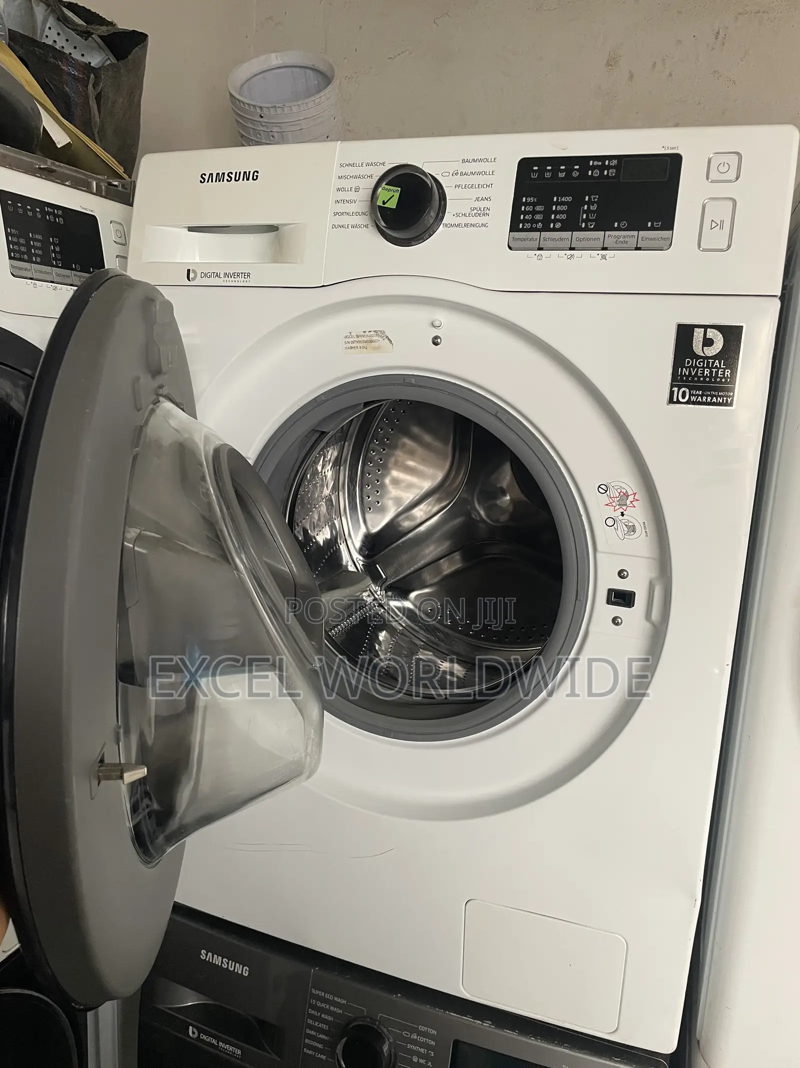 9 Kg Premium Samsung Washing Machine With Active Eco Bubble