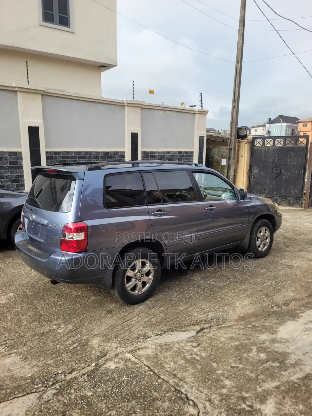 Toyota Highlander 2007 Blue