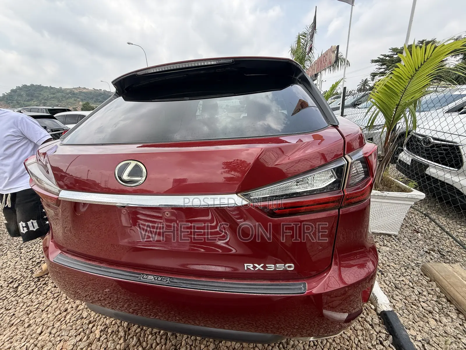 Lexus RX 350 AWD 2016 Red