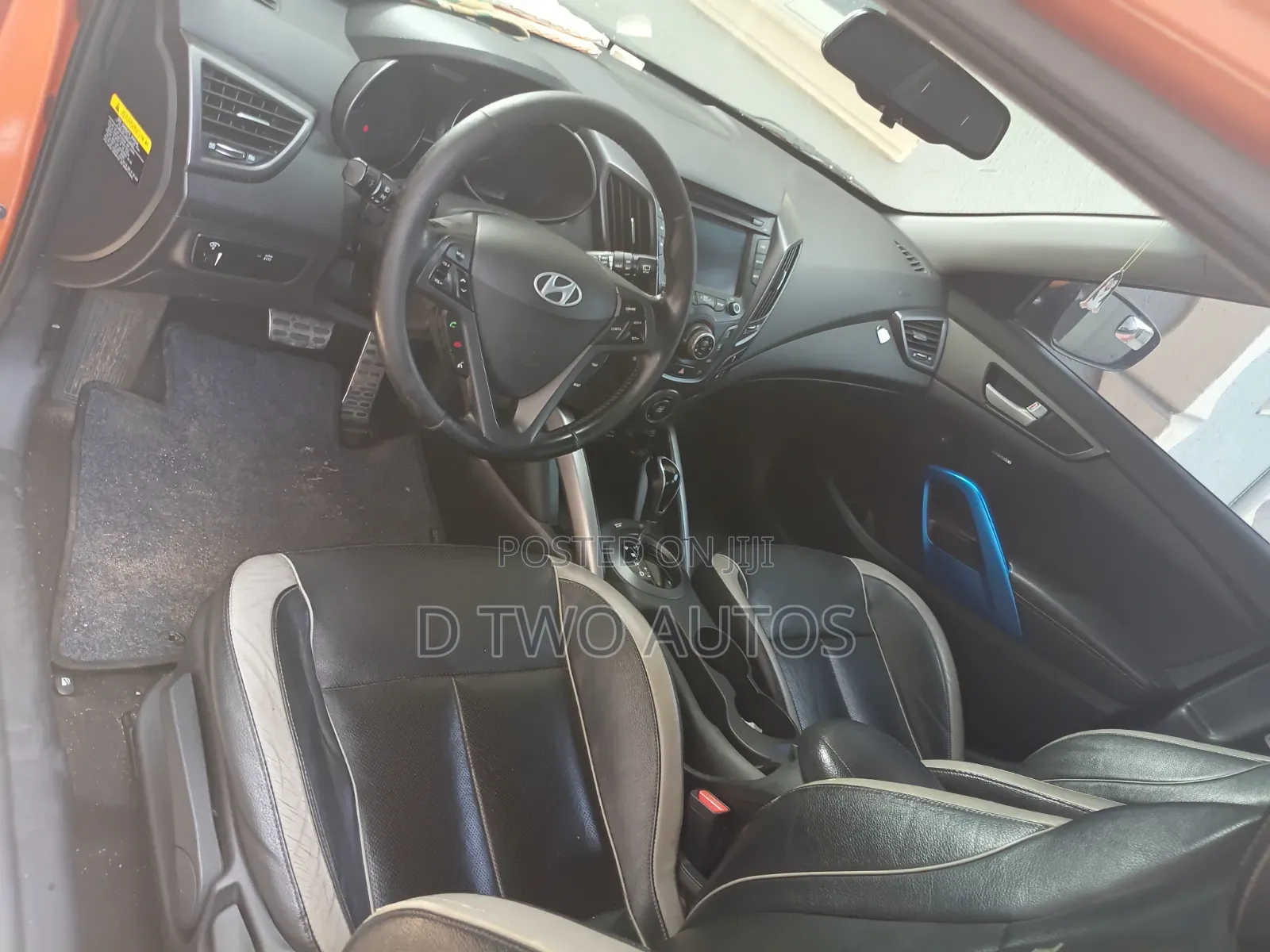 Hyundai Veloster Turbo 2013 Orange