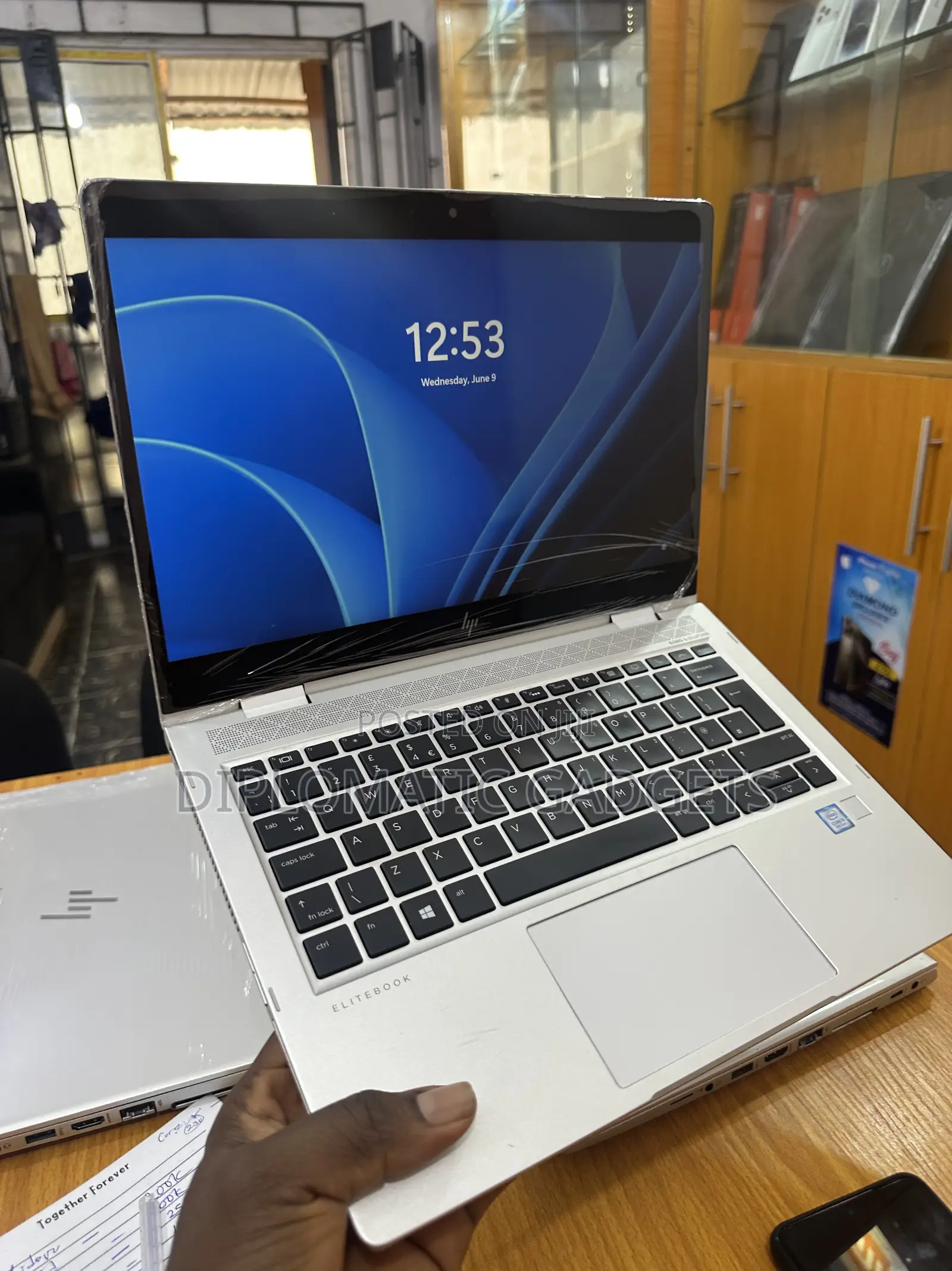 Laptop HP EliteBook x360 830 G6 8GB Intel Core i5 SSD 256GB